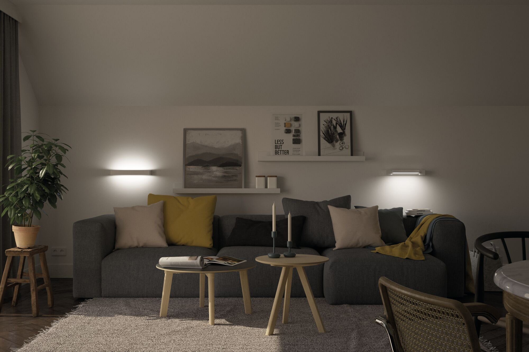 Paulmann Wandlamp Lucille (1 stuk)