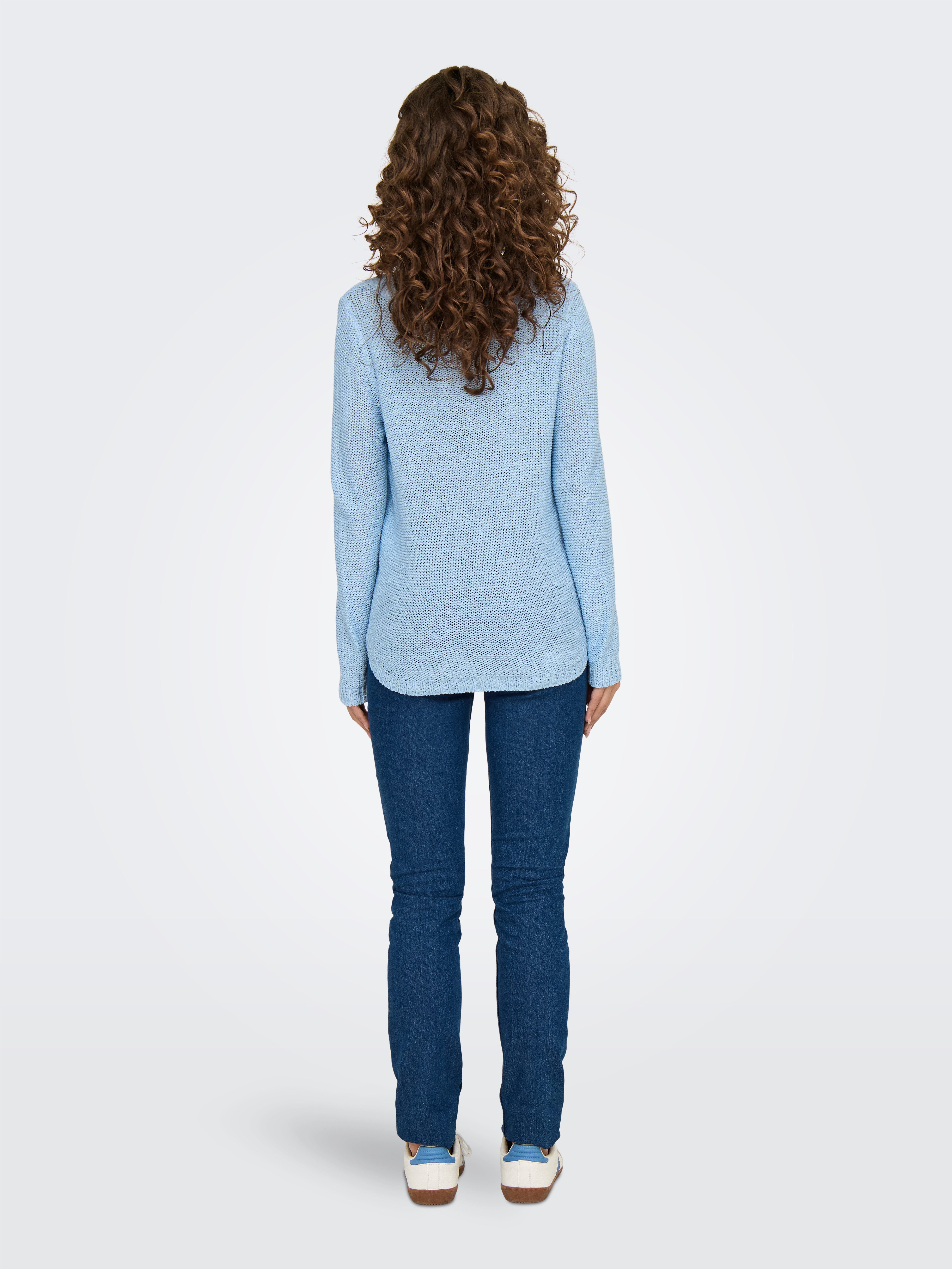 Only Gebreide trui ONLGEENA XO L S PULLOVER KNT NOOS
