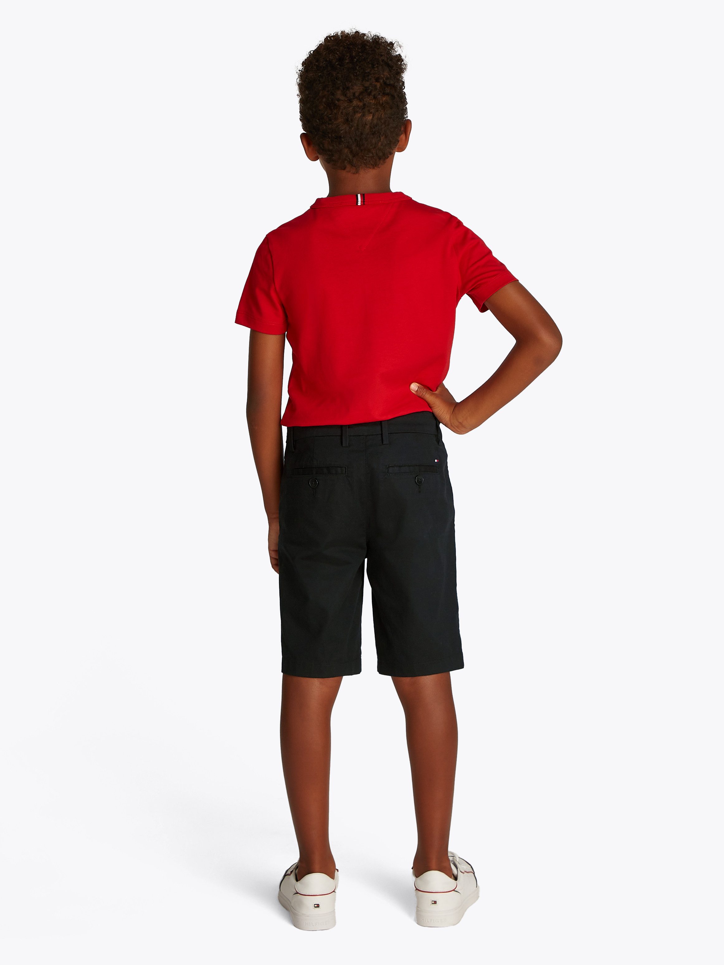 Tommy Hilfiger Short 1985 CHINO SHORT met geborduurd logo