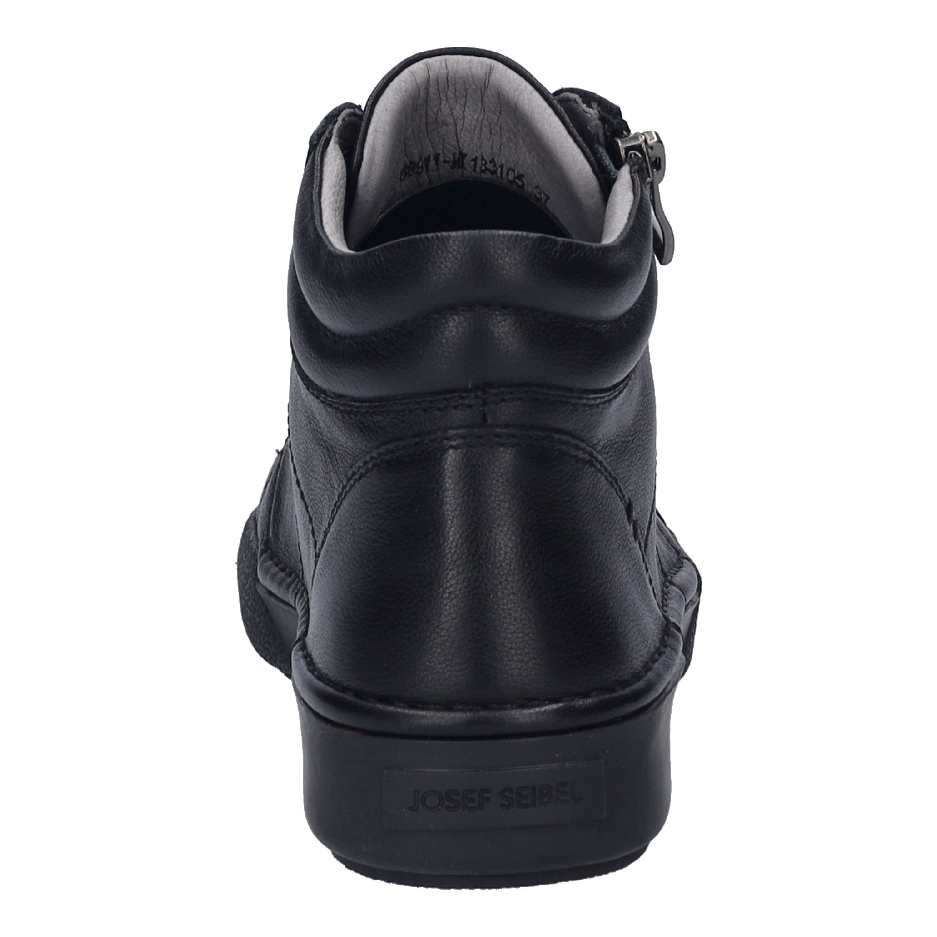 Josef Seibel Sneakers Claire 11 Veterschoenen, high top sneaker, comfortschoen met leren binnenzool