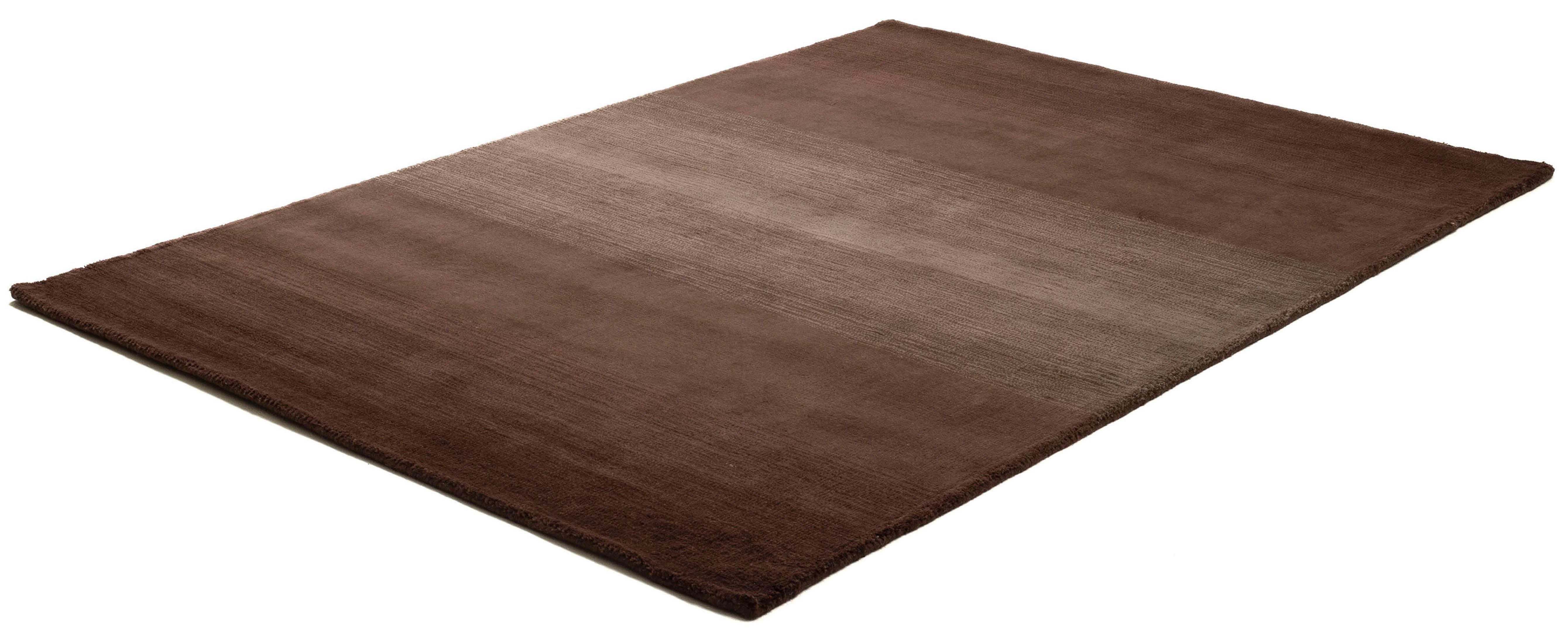 THEKO Wollen kleed Wool Comfort Handgeweven vloerkleed, zuivere wol, met de hand geweven, briljante kleuren, Scandinavisch