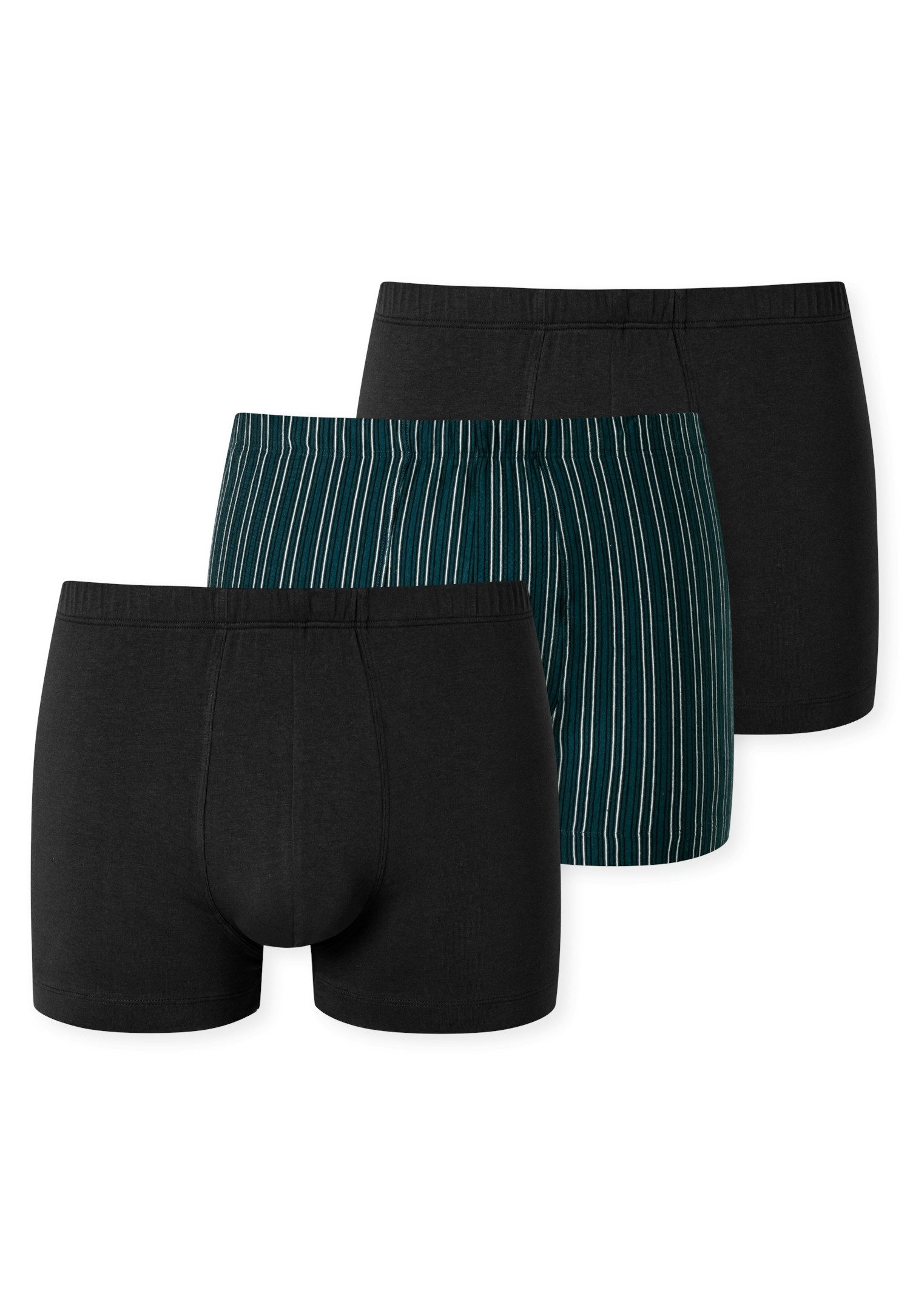 Schiesser Boxershort 95/5 met zachte, tonale comfortband (3 stuks)