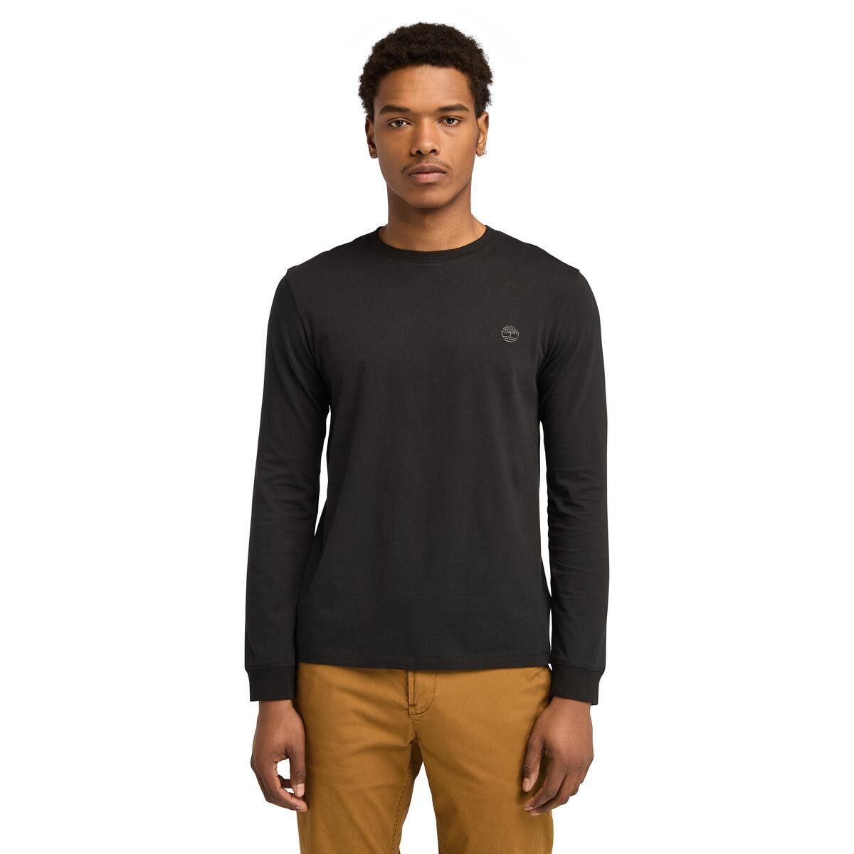 Timberland Shirt met lange mouwen DUNSTAN RIVER Long Sleeve Tee (1-delig) heren fitness maat XXL zwart