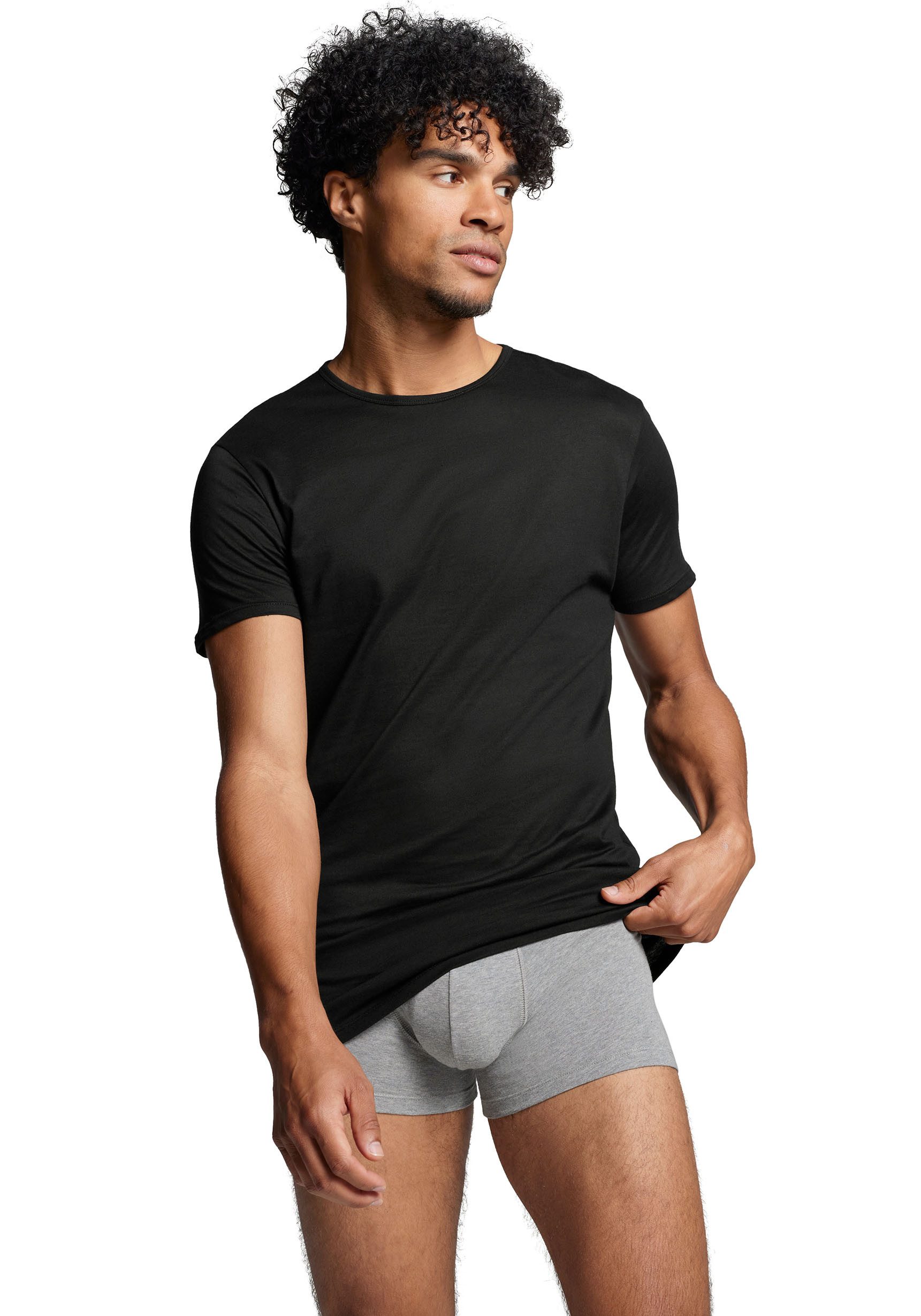 PUMA T-shirt met merklabel (Set van 2)