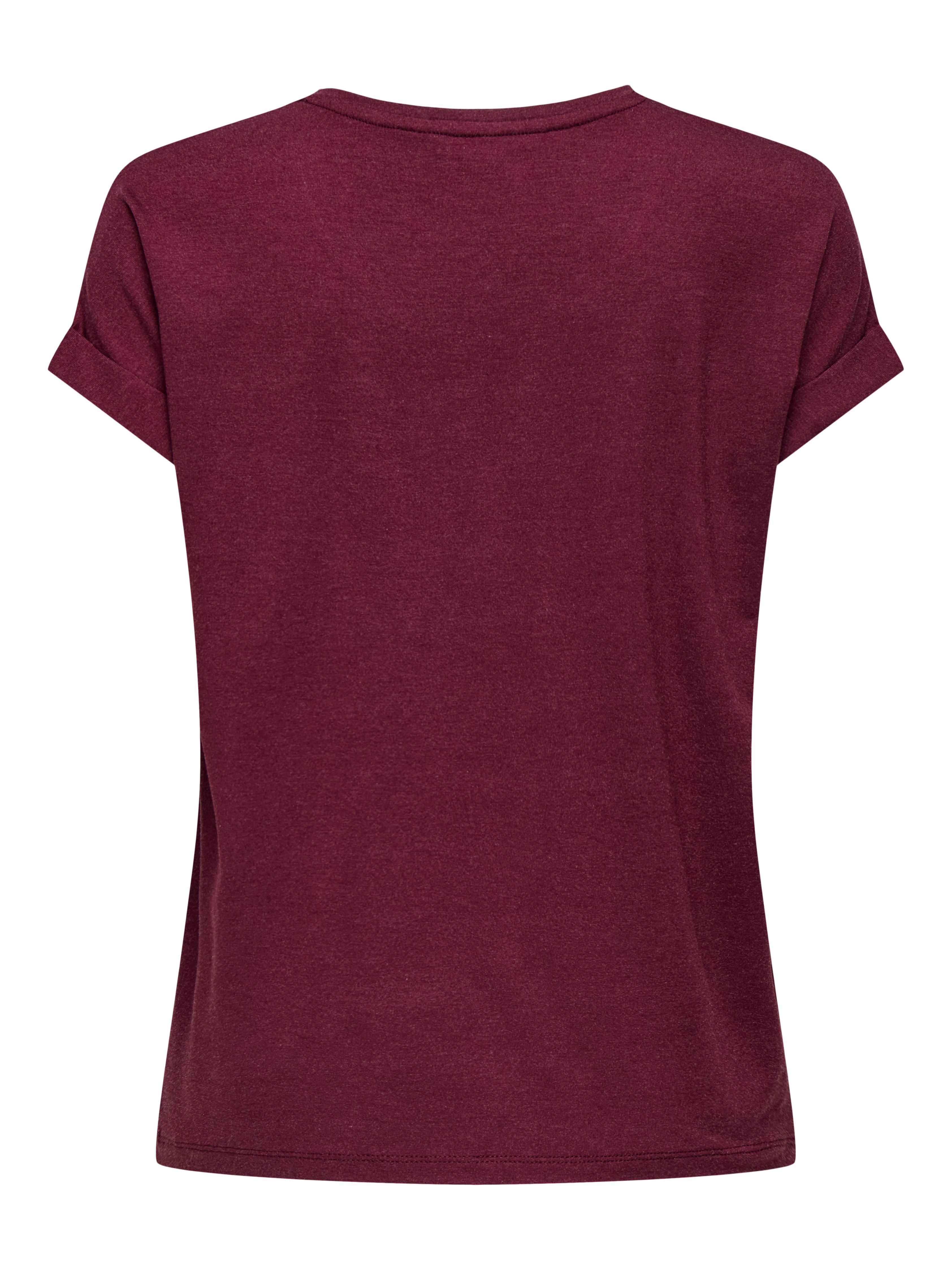 Only T-shirt ONLMOSTER – Shirt met korte mouwen en omslag en klassieke look