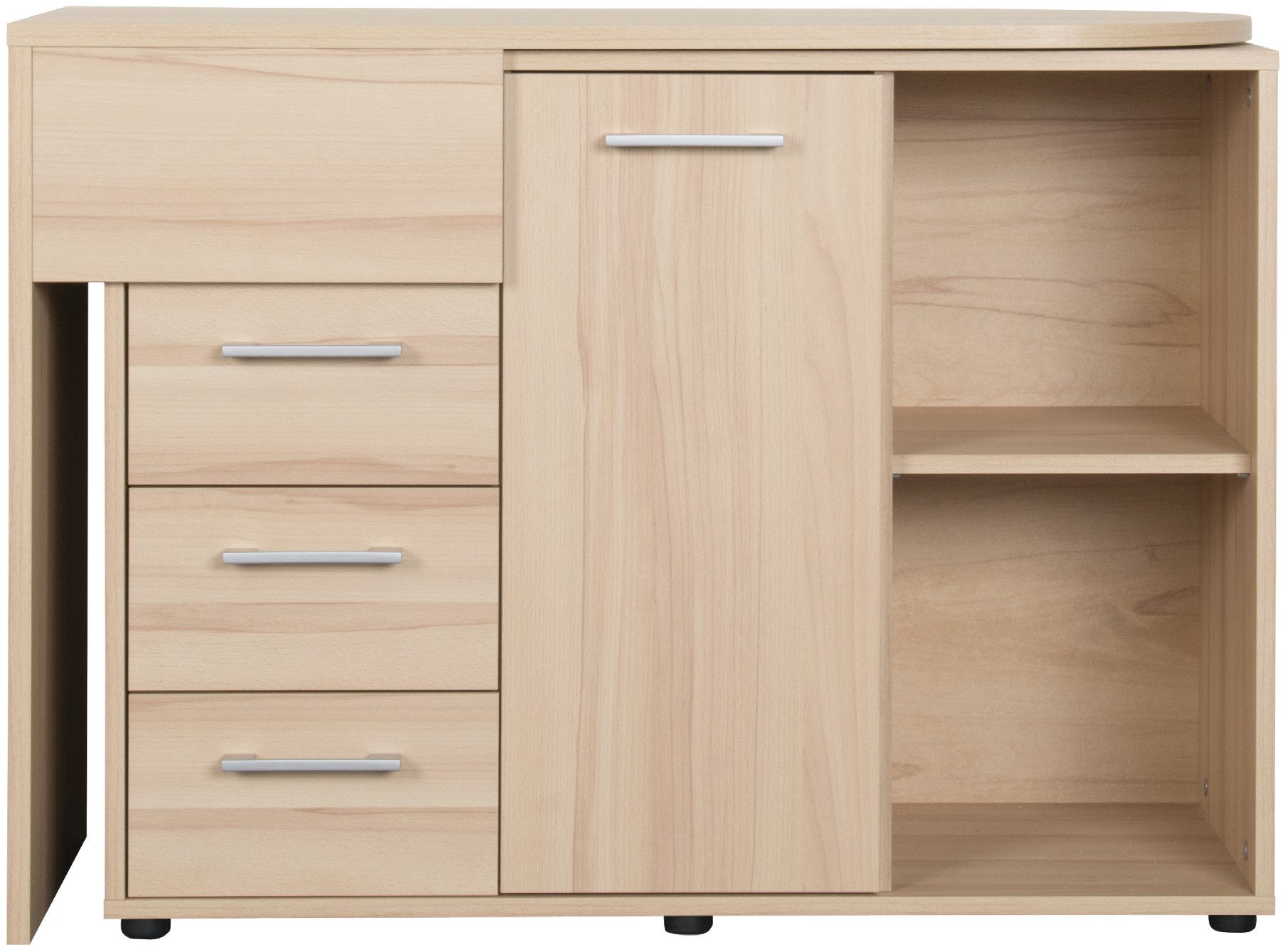 VOGL Möbelfabrik Bureau draaibaar tafelblad, ruimtebesparend, made in germany