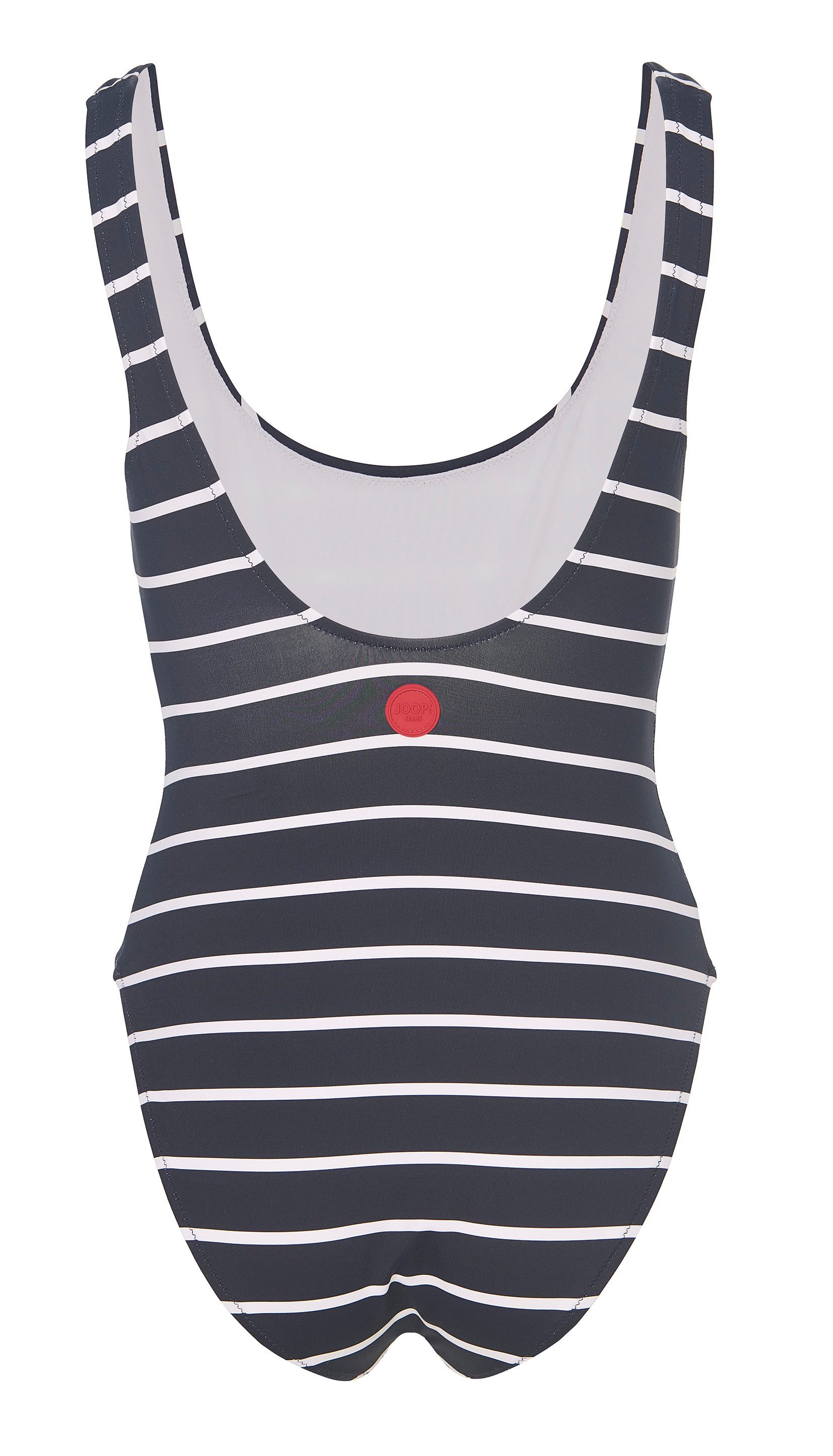 JOOP! Badpak JEANS! Easy Summer Strepen-design, logo-print