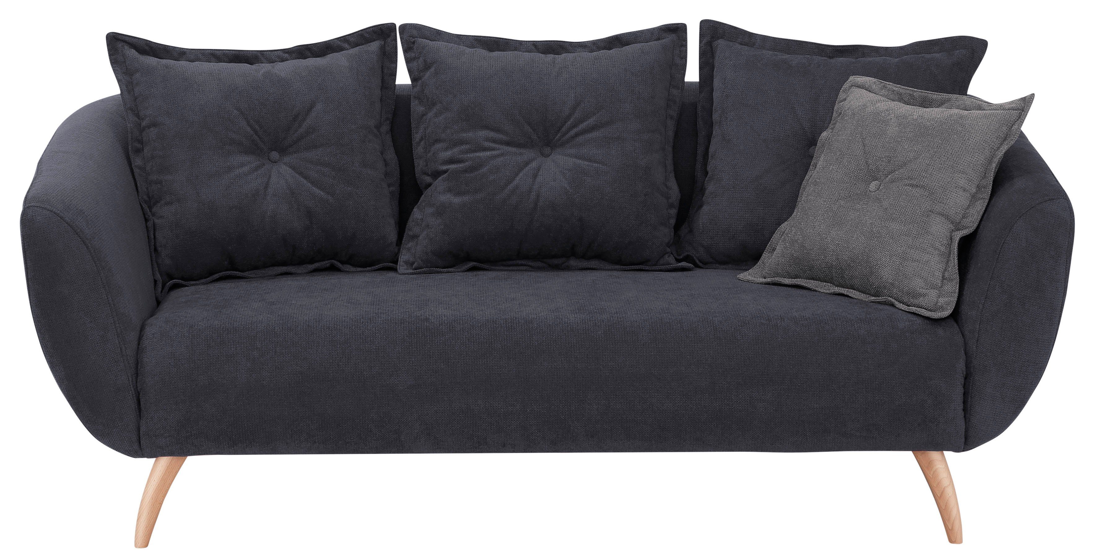 Home affaire 2,5-zitsbank Baggio modern en romantisch design, comfortabel
