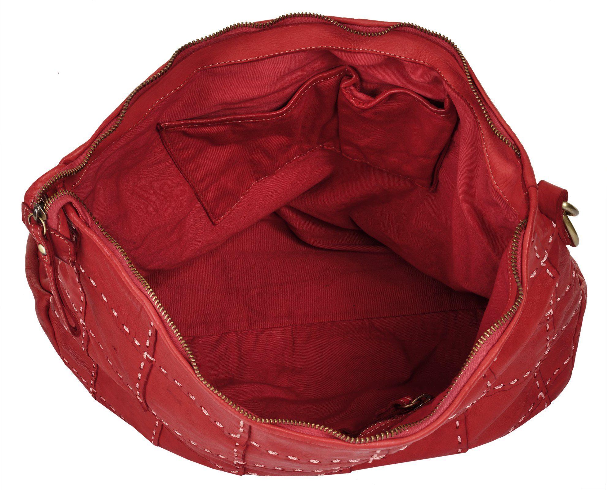 Samantha Look Shopper echt leer, made in italy