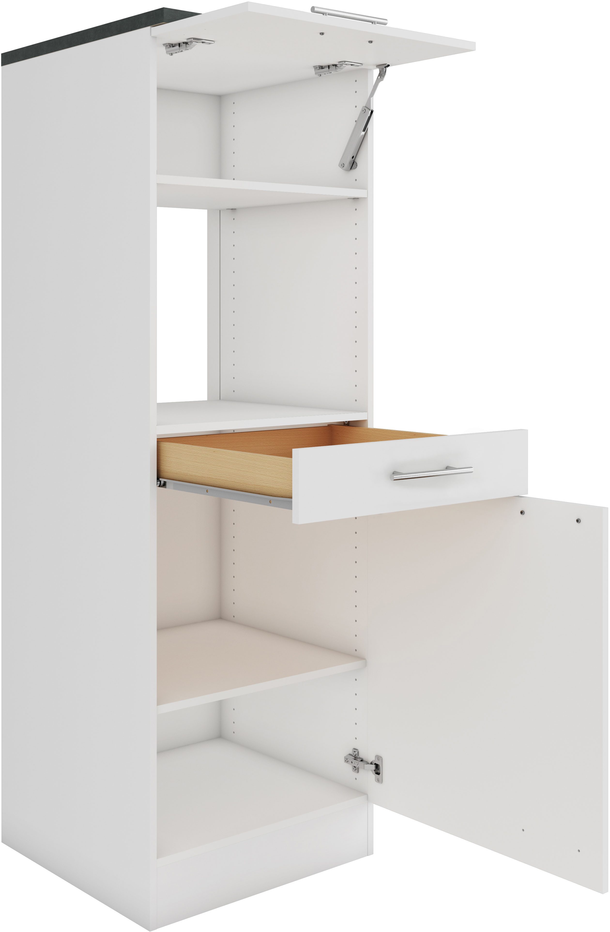 OPTIFIT Magnetronombouwkast Bella Breedte 60 cm, niche-afmetingen B/D/H 56,7/55,5/44,8 cm
