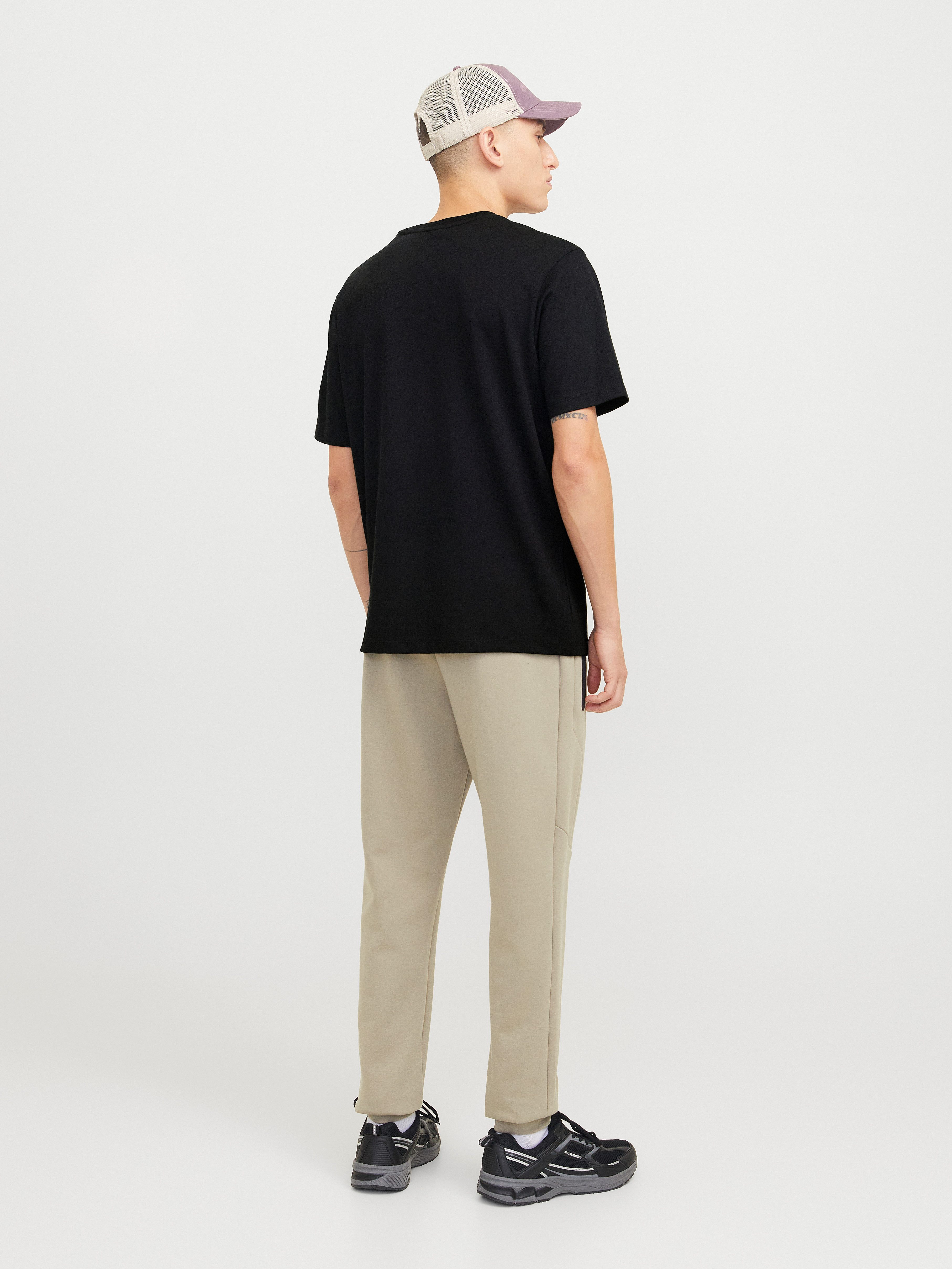 Jack & Jones T-shirt JCOFUSION FULL BRANDING TEE SS CREW NOOS