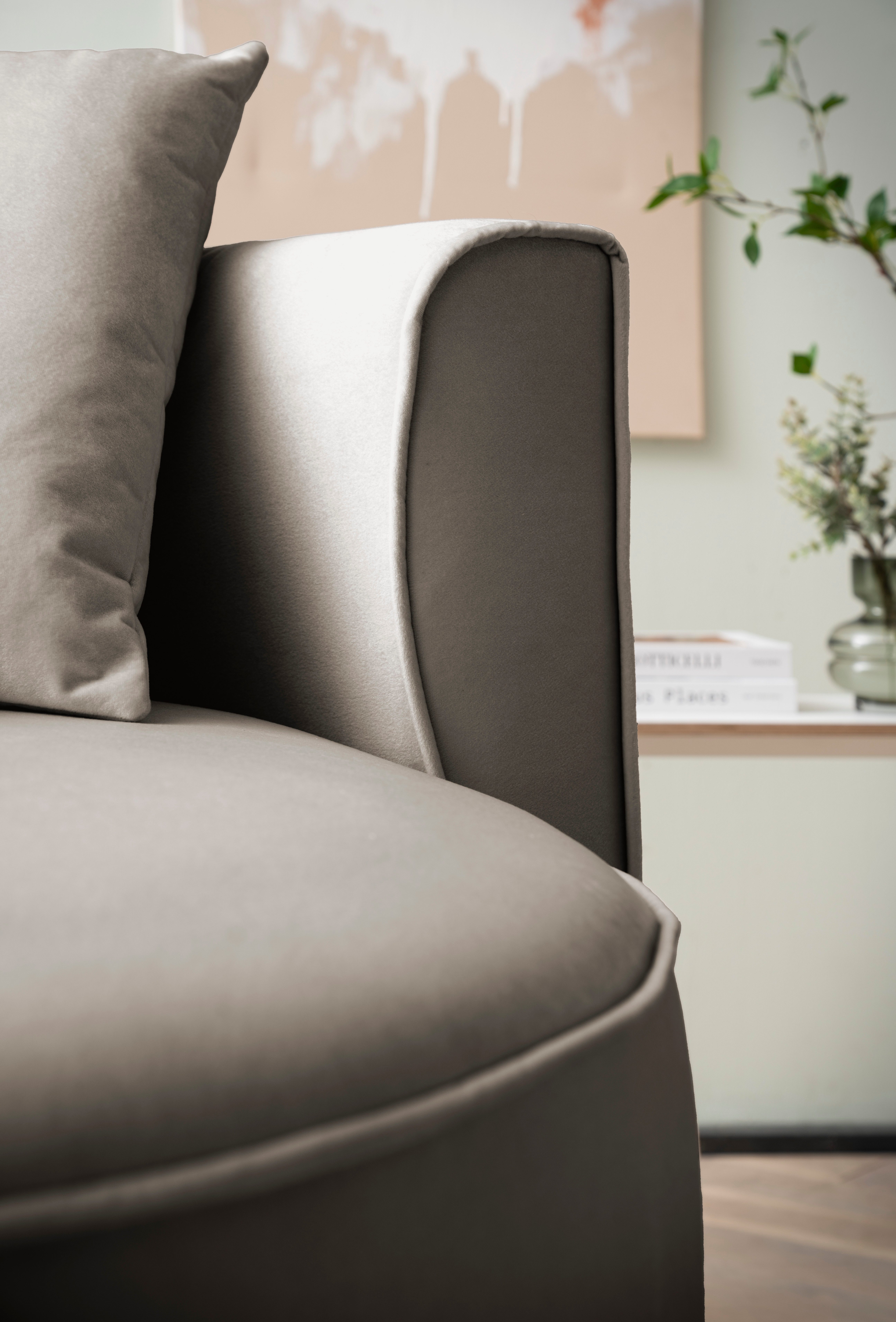 LeGer Home by Lena Gercke XXL-fauteuil Isalie, stoel in moderne kleuren, leesstoel, loveseat, grote stoel