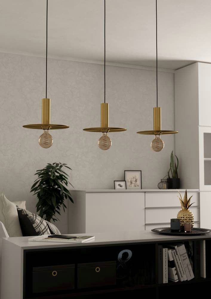 EGLO Hanglamp ESCANDELL Hanglamp, eetkamerlamp, hanglamp, E27 fitting, 95 cm (1 stuk)