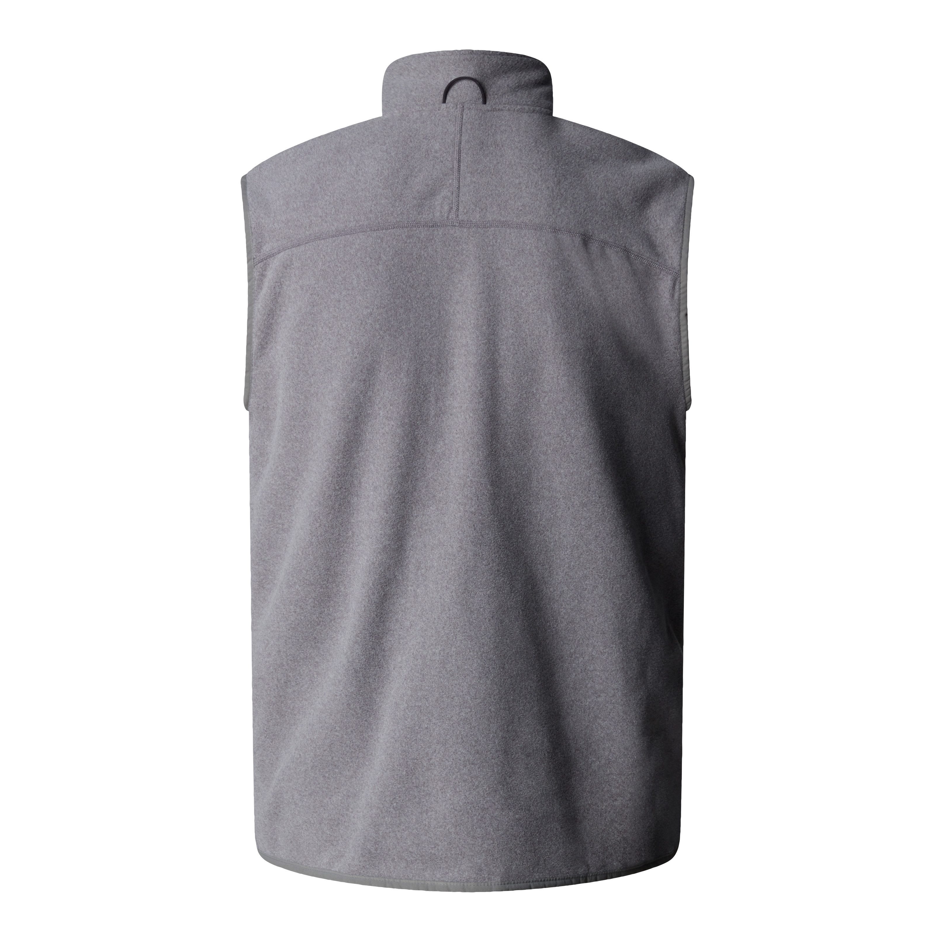 The North Face Mouwloos fleecevest 100 Glacier vest voor heren met klassieke label-borduurwerk op het sleutelbeen