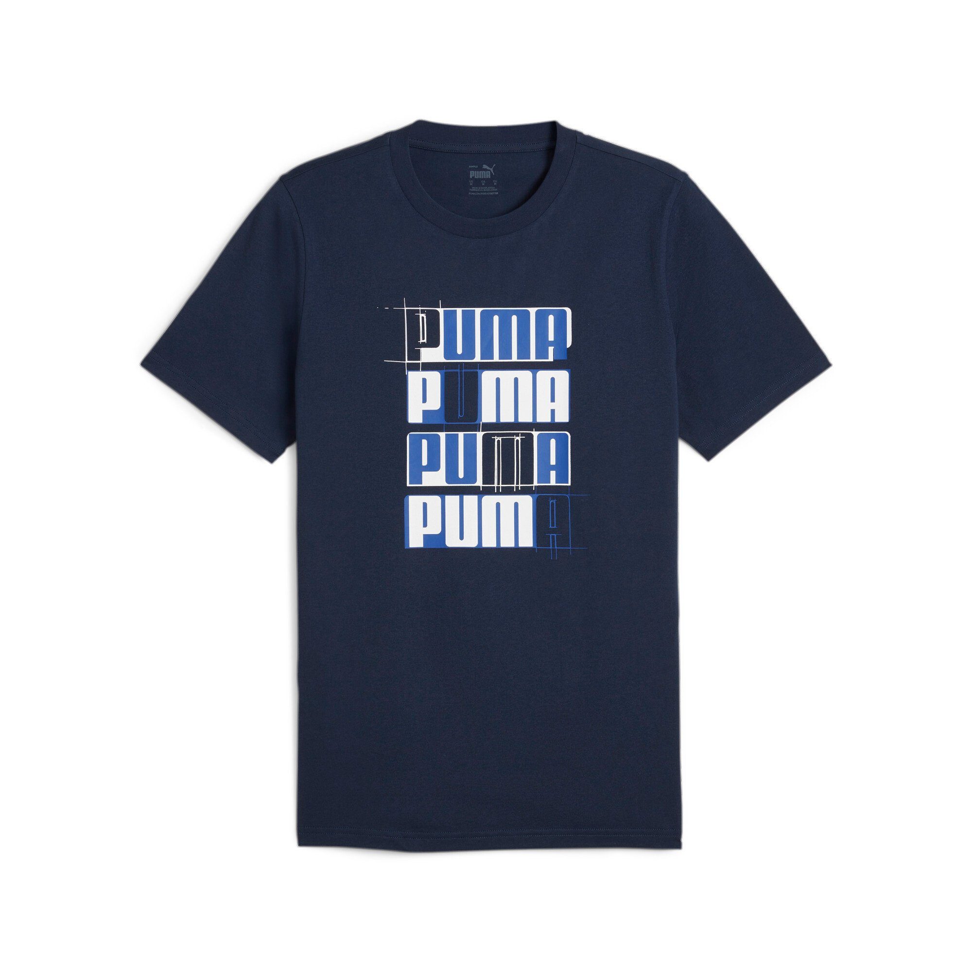 PUMA T-shirt ESS+ LOGO LAB TEE (1-delig)