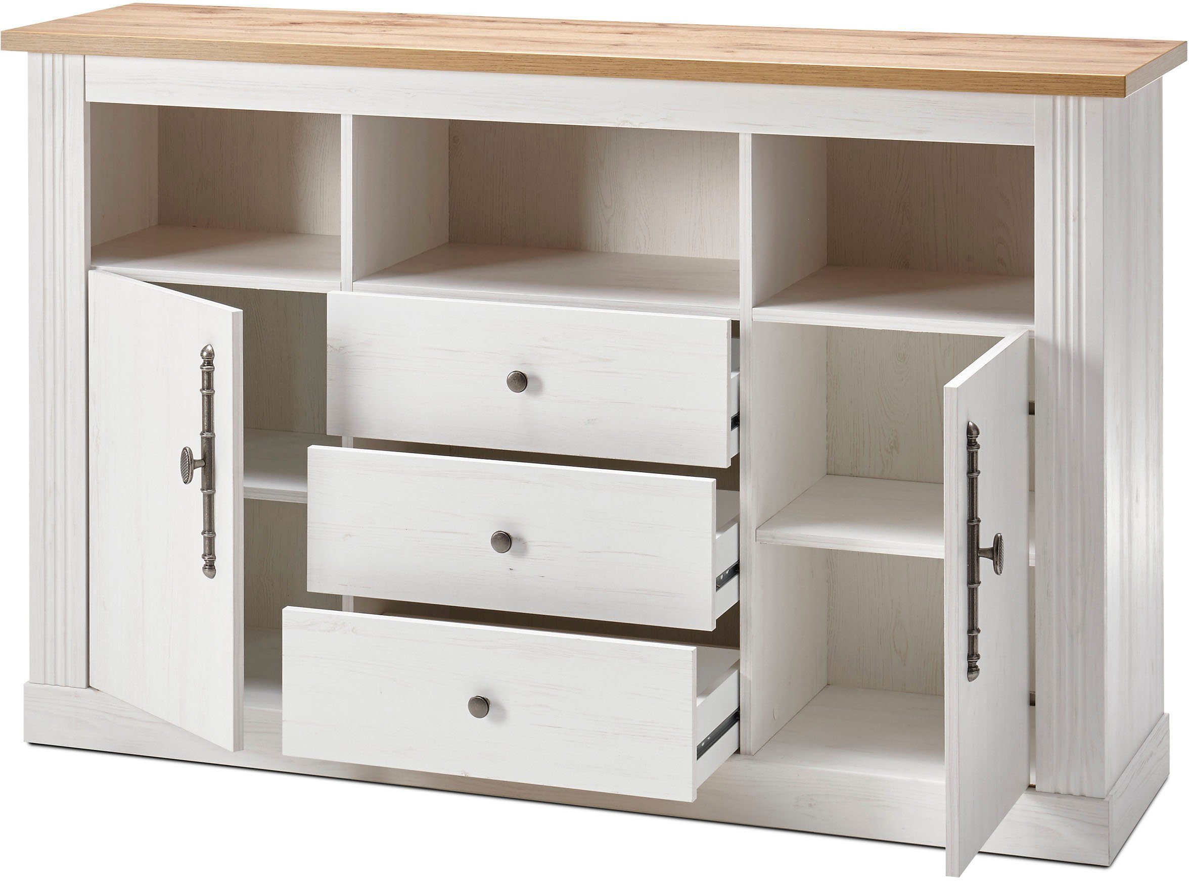 Home affaire Dressoir Westminster in romantische landelijke stijl