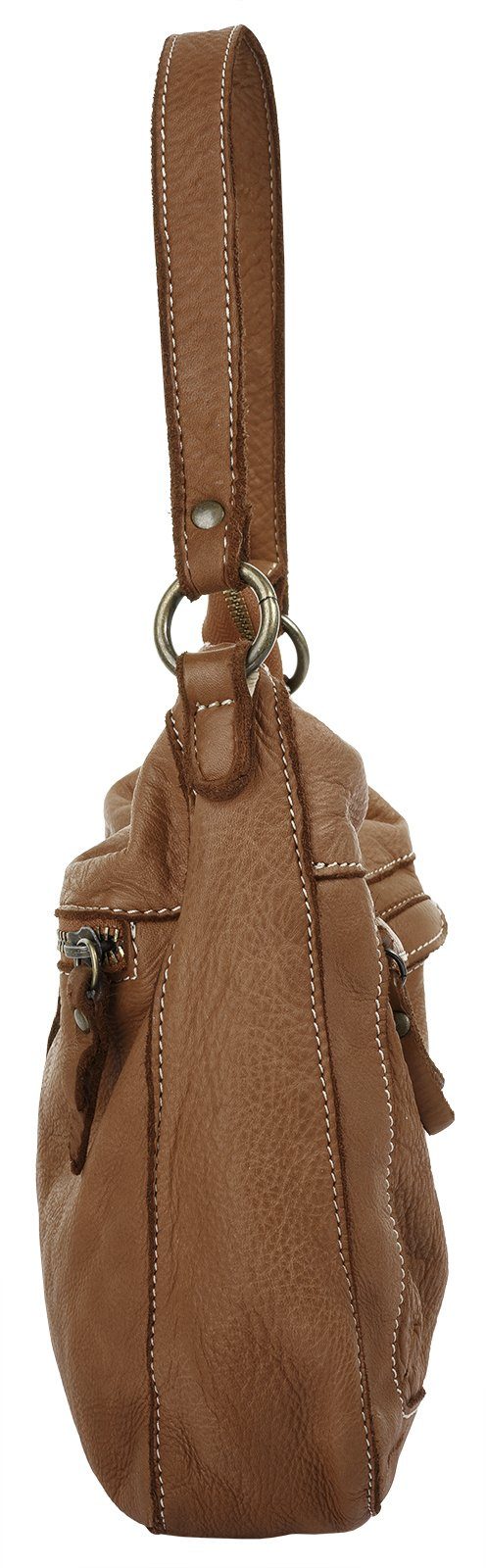 Cluty Shopper echt leer, made in italy
