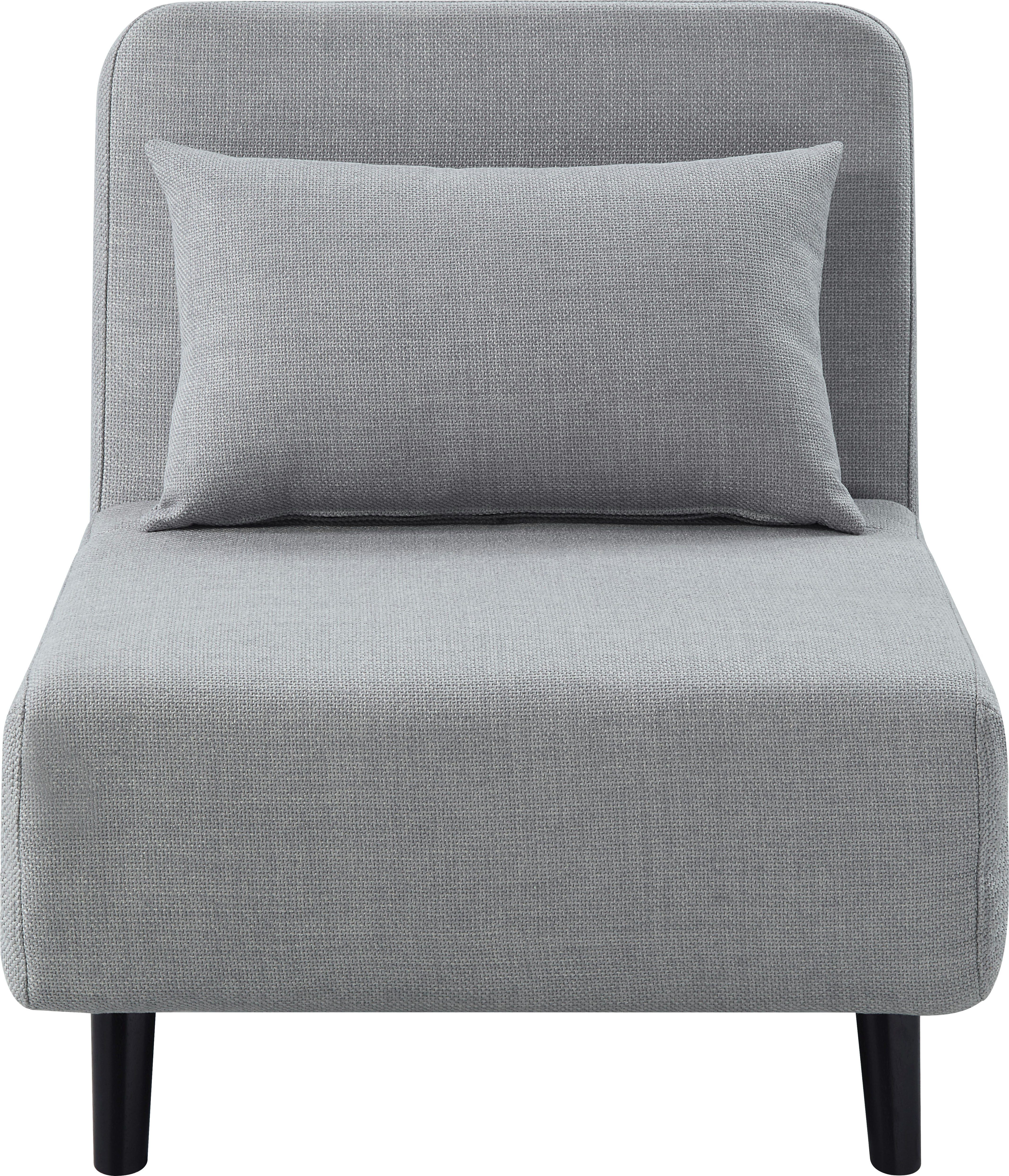 ATLANTIC home collection Fauteuil Robby incl. bedfunctie, meerdere verstelbaar, structuurstof