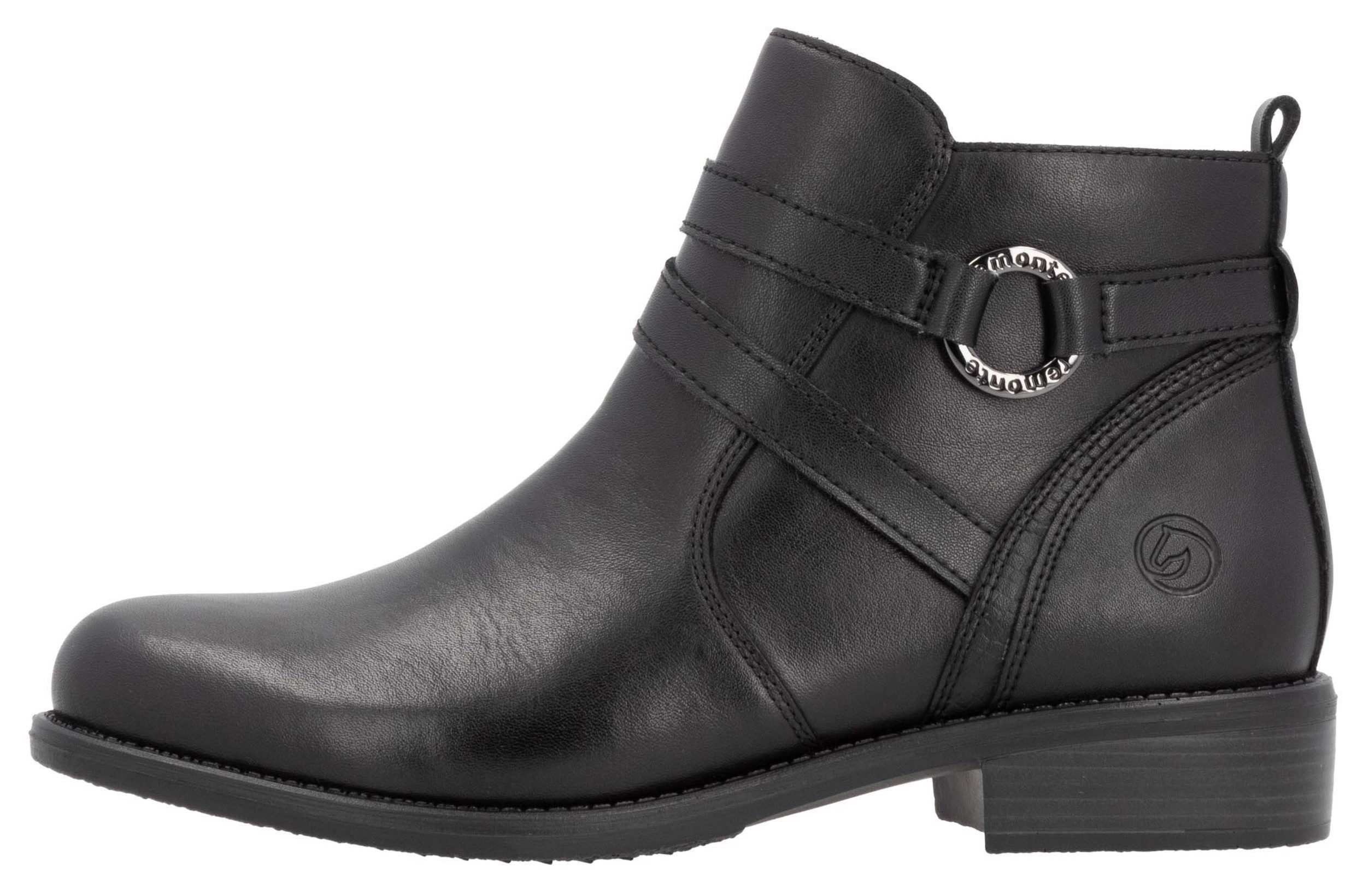 Remonte Laarsjes zakelijke schoen, laarzen, flats met praktische binnenrits