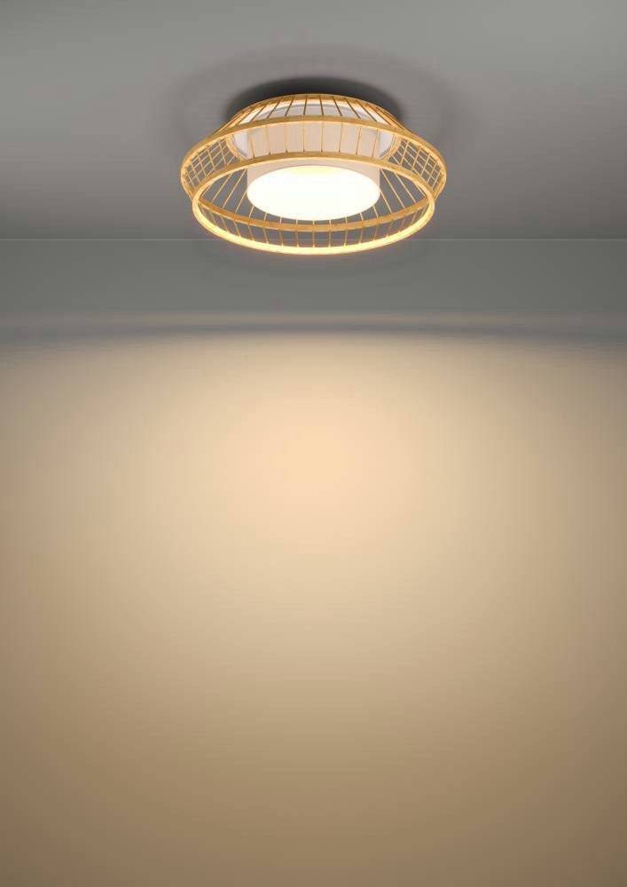 EGLO Plafondlamp YUKU-Z ZigBee, app en spraakbesturing Alexa, RGB, dimbaar, Ø 46 cm (1 stuk)