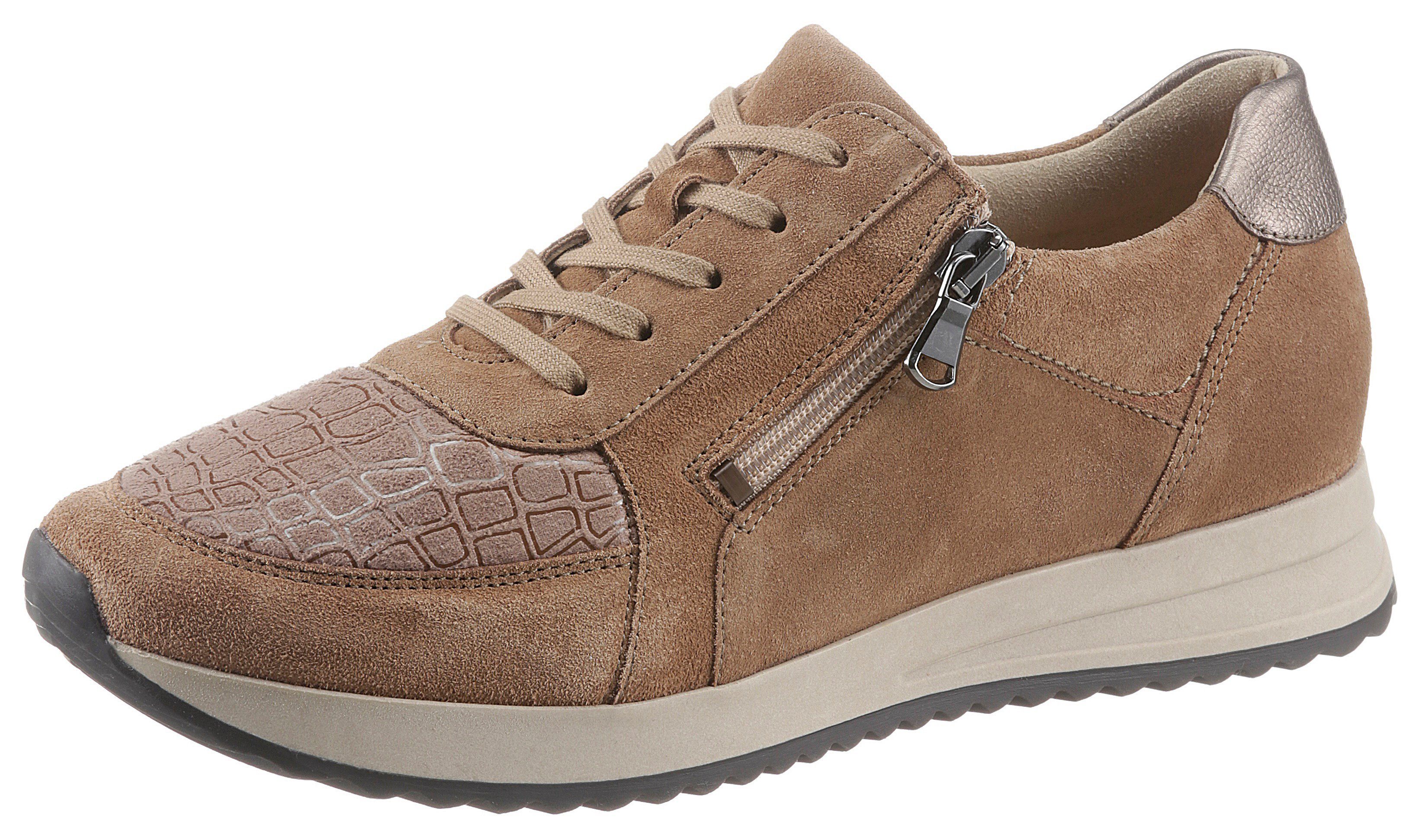 Waldläufer Sneakers H-VICKY-Soft in comfortabele breedte h, met orthotritt