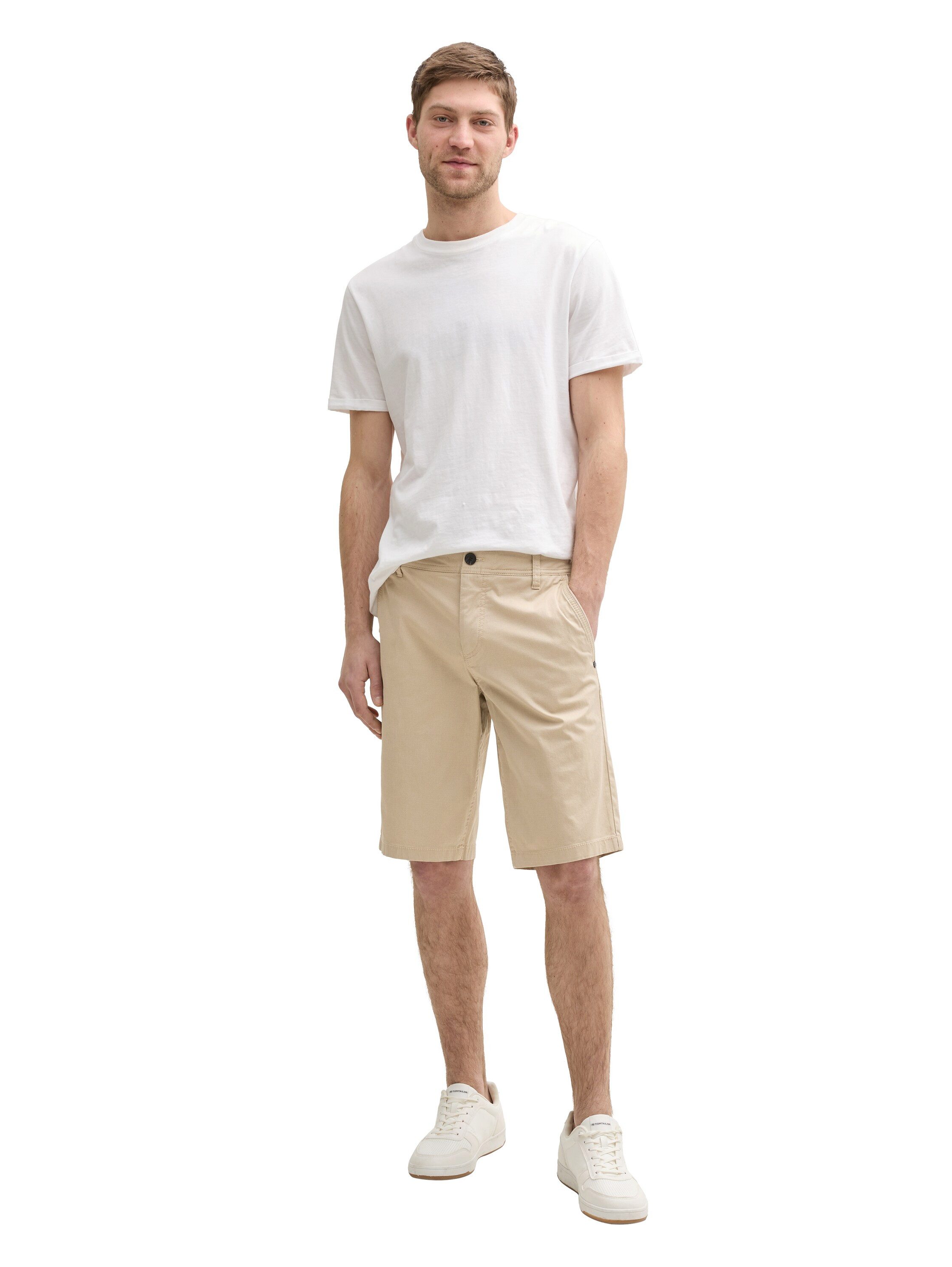Tom Tailor Chino-short in de four-pocket stijl