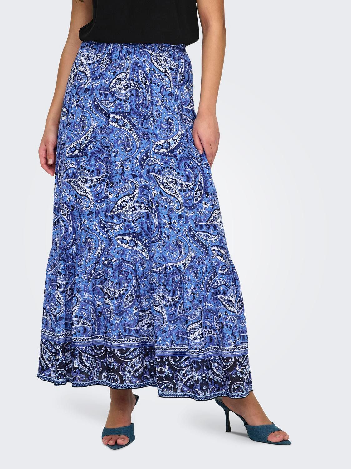 Only Plooirok ONLVENEDA LONG SKIRT PTM