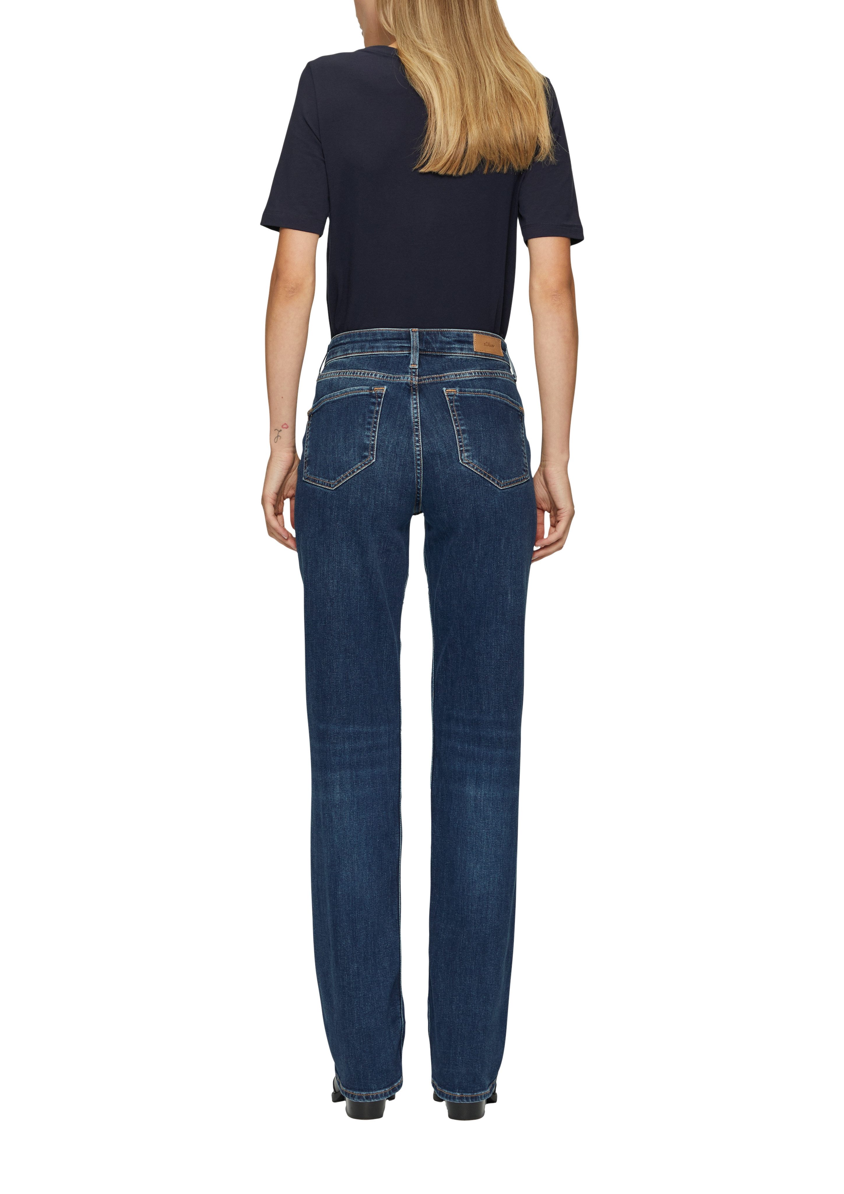 s.Oliver Straight jeans Karolin in five-pocketsstijl