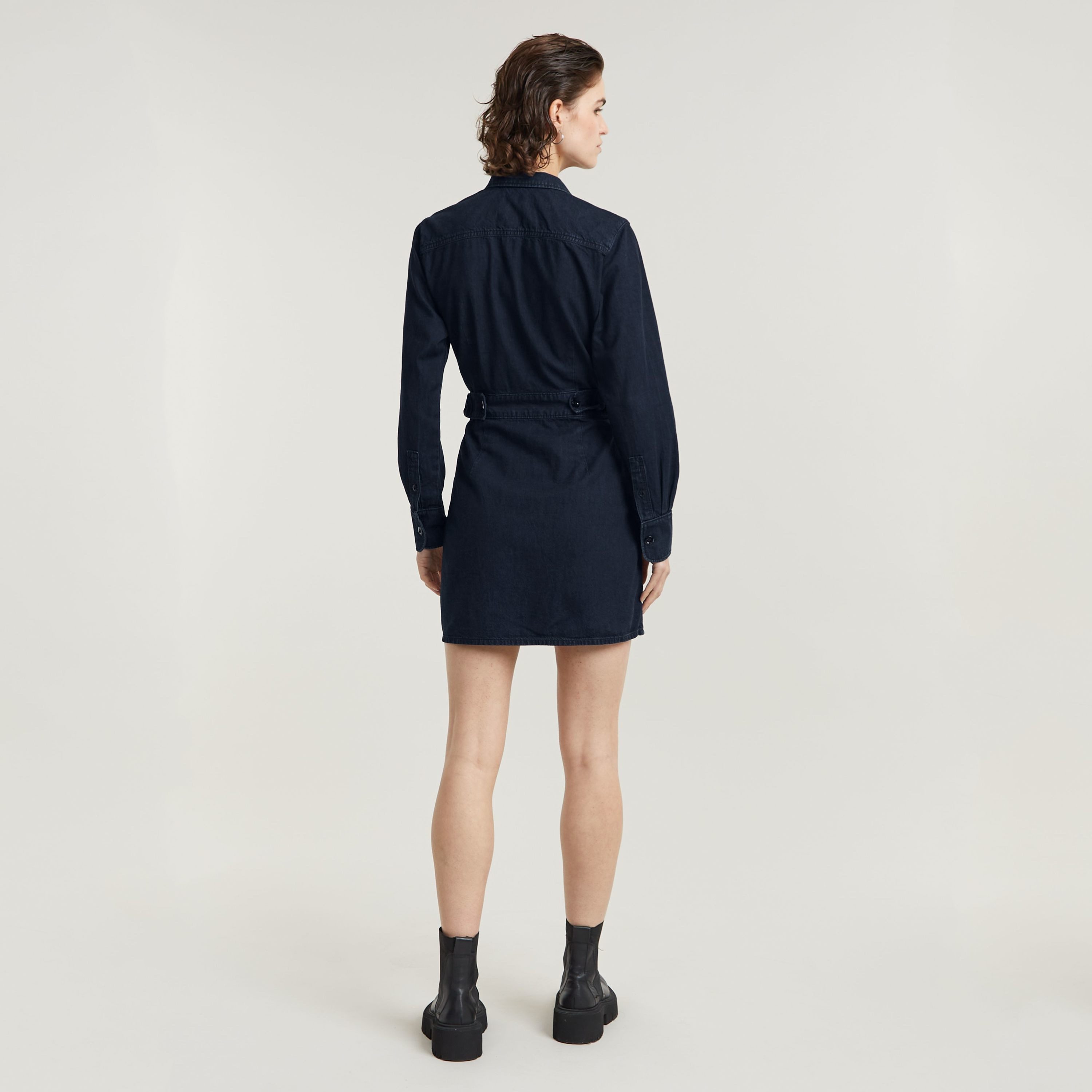 G-Star RAW Wikkeljurk Wrap Dress met verstelbare taille