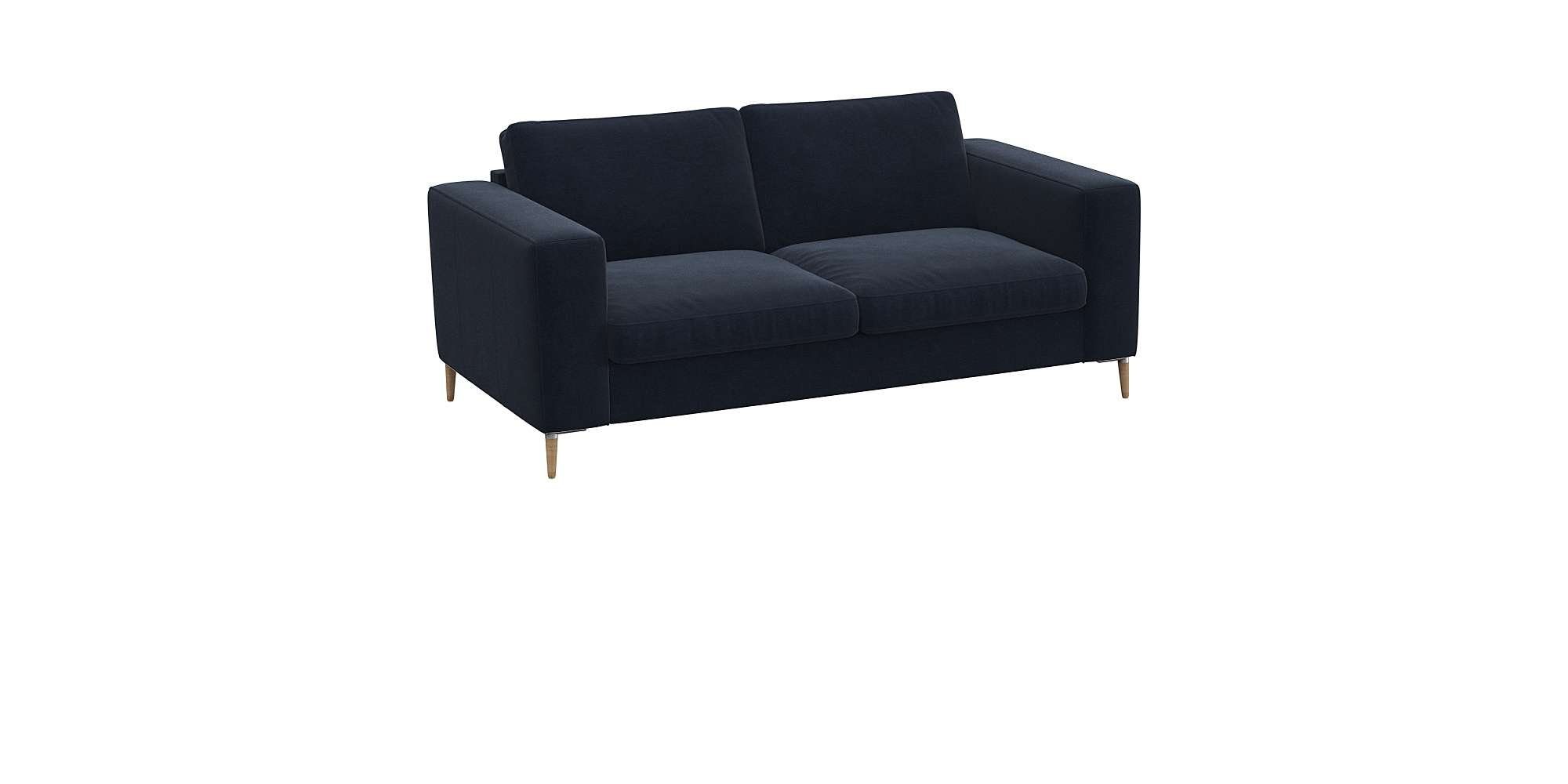 FLEXLUX 2-zitsbank Fiore designsofa, comfortabel en gezellig door hoogwaardige zitconstructie