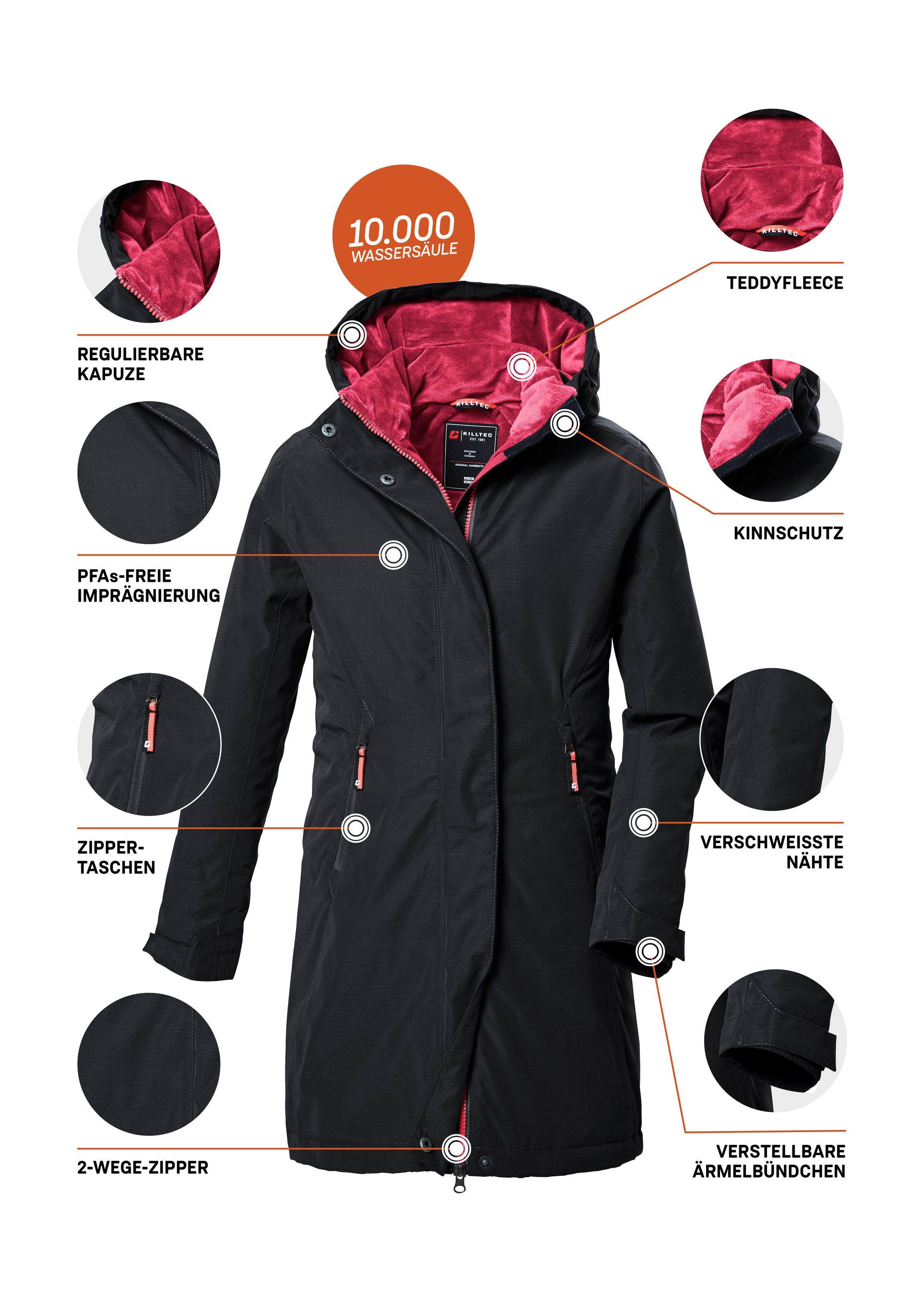 Killtec Parka KOW 360 GRLS PRK