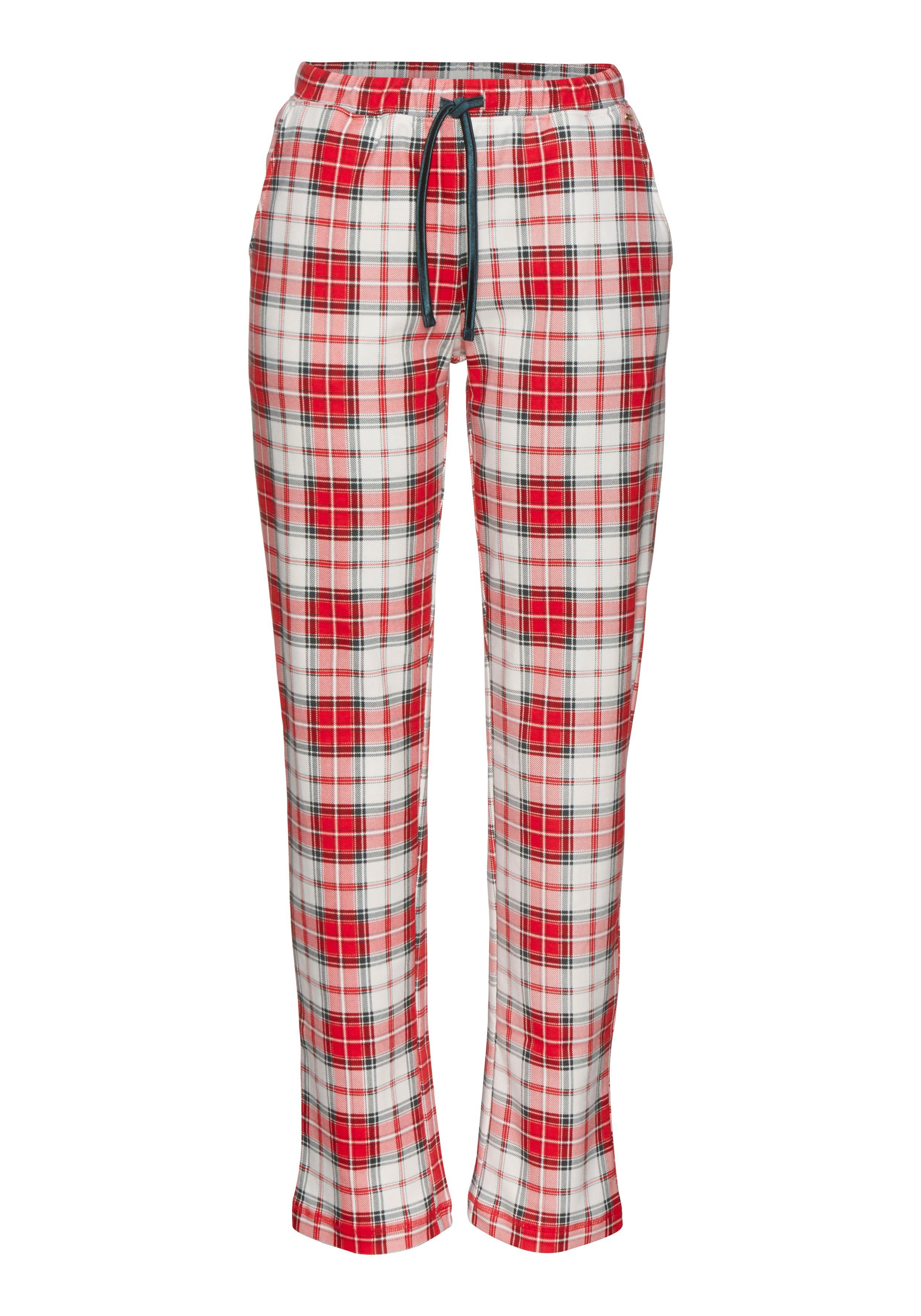 Lascana Pyjamabroek met geruit patroon