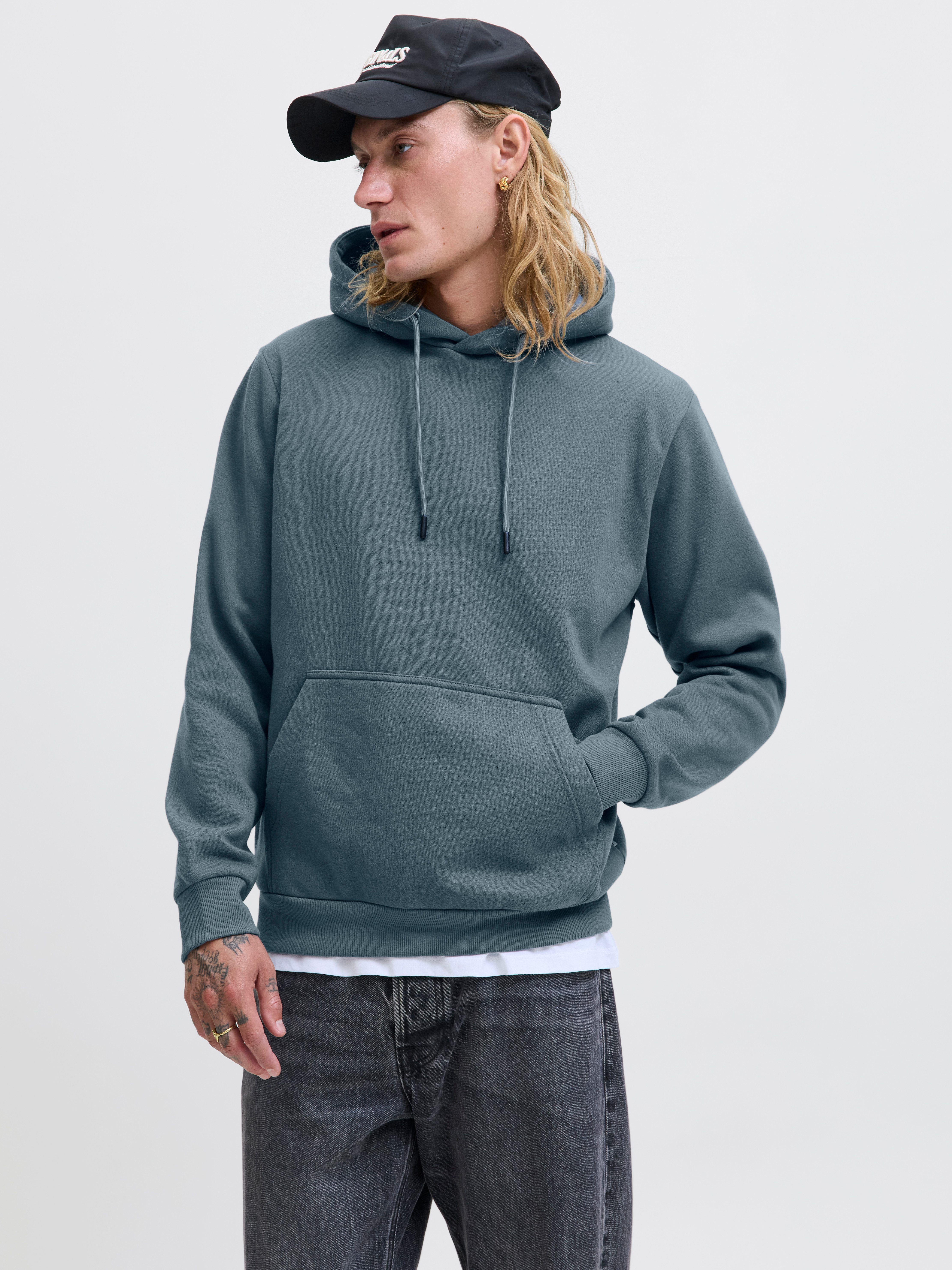 Jack & Jones Hoodie JJEBRADLEY SWEAT HOOD NOOS