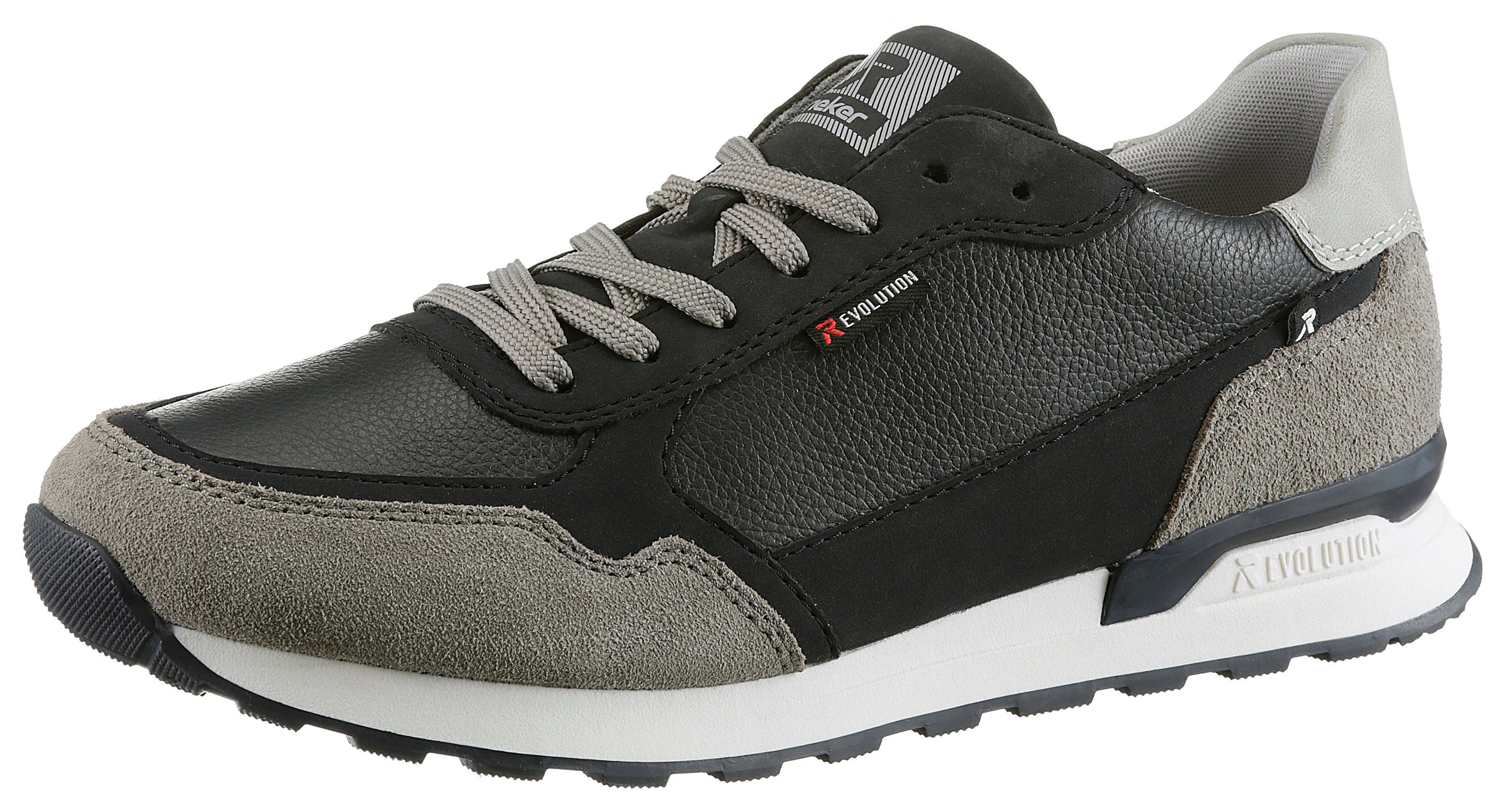 Rieker EVOLUTION Sneakers met gepolsterde schaprand, vrijetijdsschoen, halve schoen, veterschoen