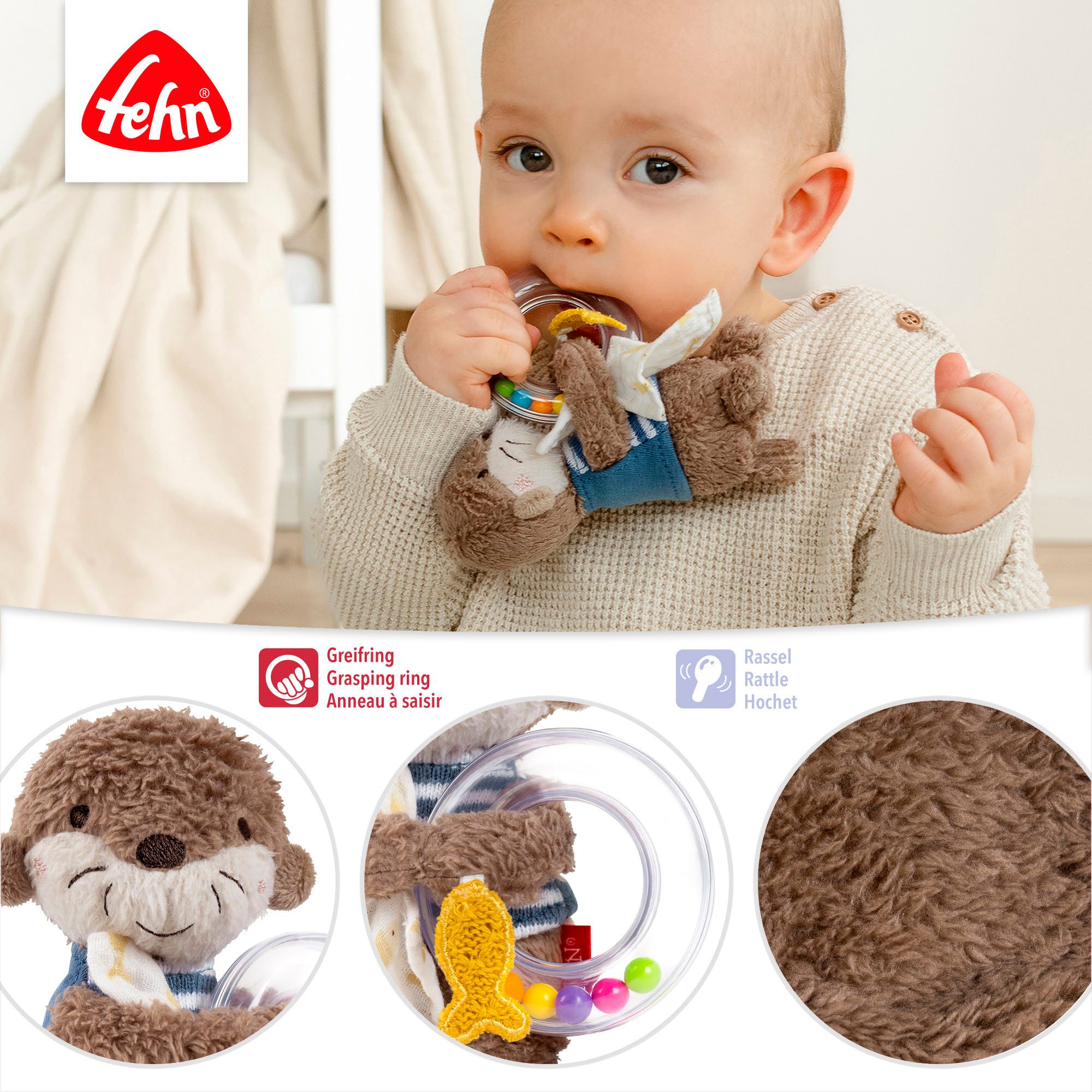 Fehn Rammelaar Otter Theo, rammelring Otter