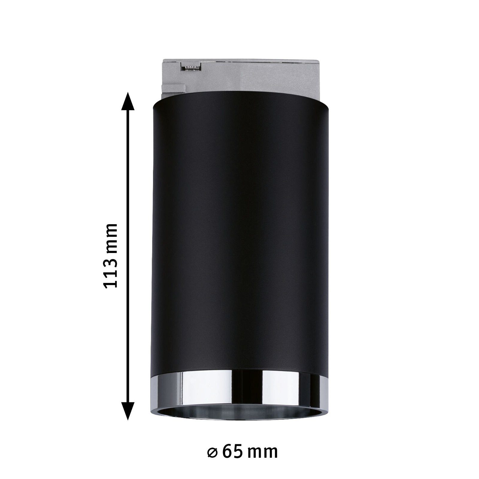 Paulmann Railsysteem-lampen URail rail spot Tube GU10 max. 10W 230V (1-delig)
