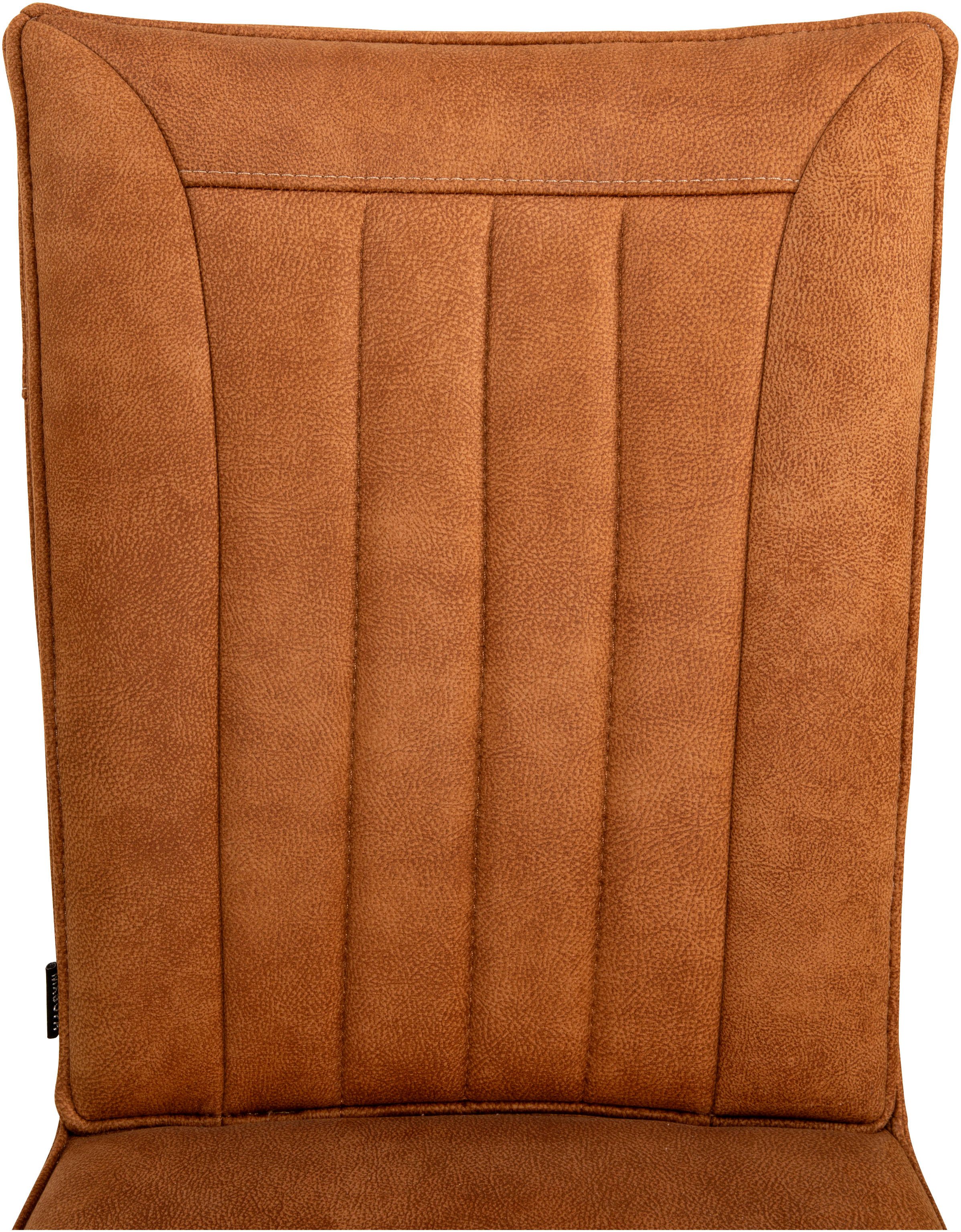 OMG Design Vrijdragende stoel Amara Eetkamerstoel, keukenstoel, onderhoudsvriendelijke bekleding (set)