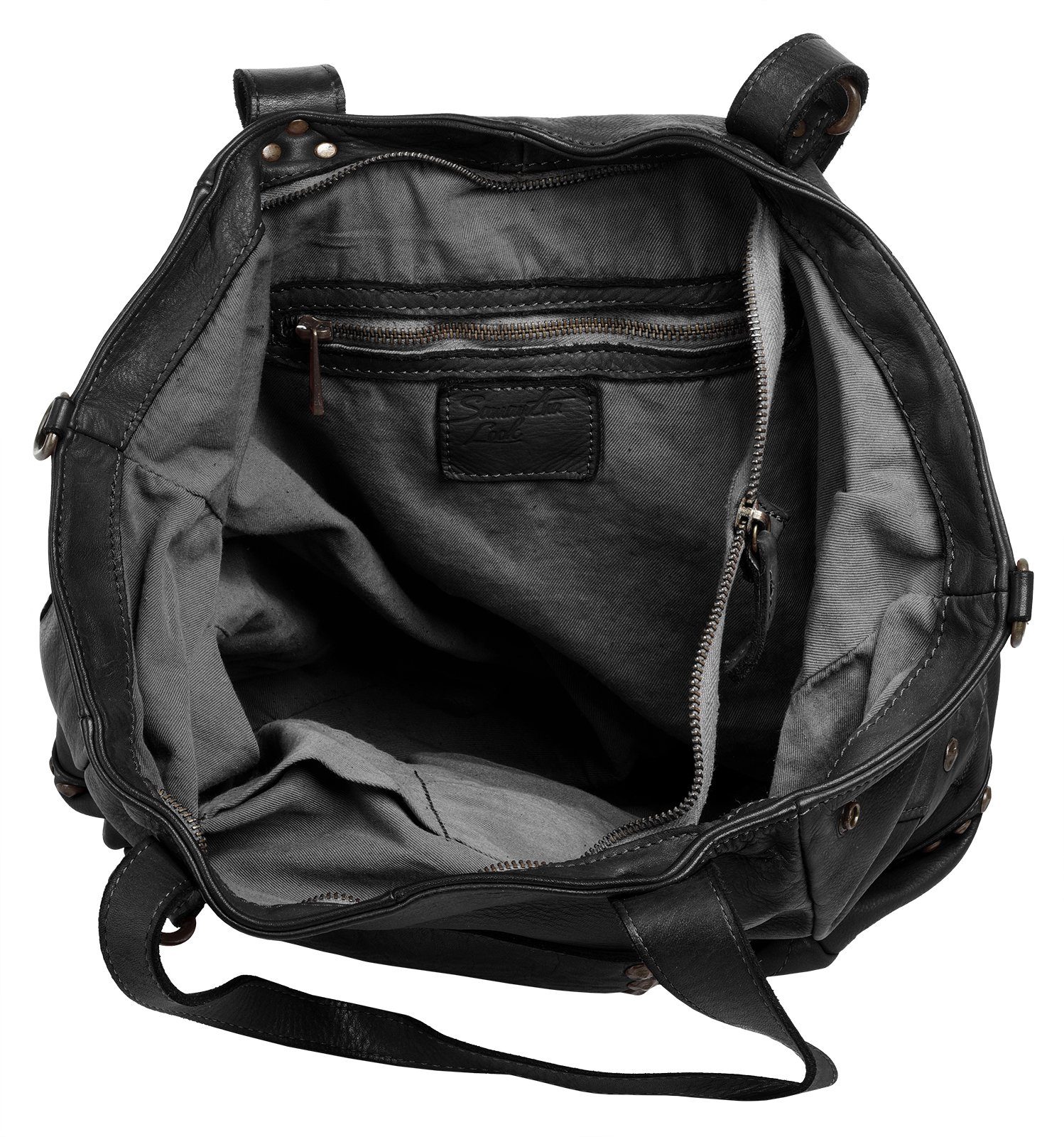 Samantha Look Shopper echt leer, made in italy