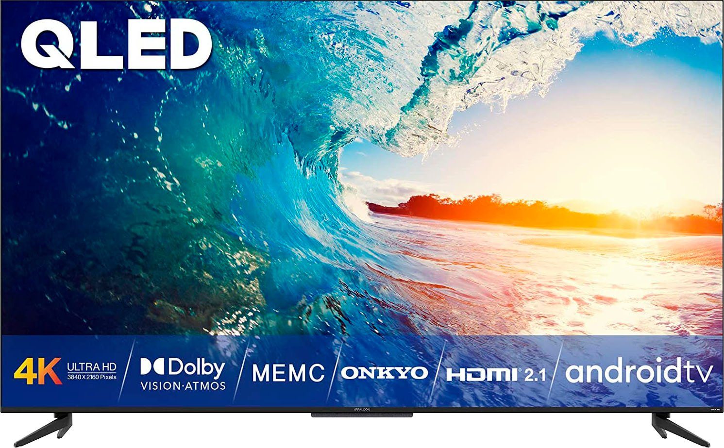 iFFALCON QLED-TV IFF55Q71, 139 cm / 55 ", 4K Ultra HD, Smart TV | Android TV