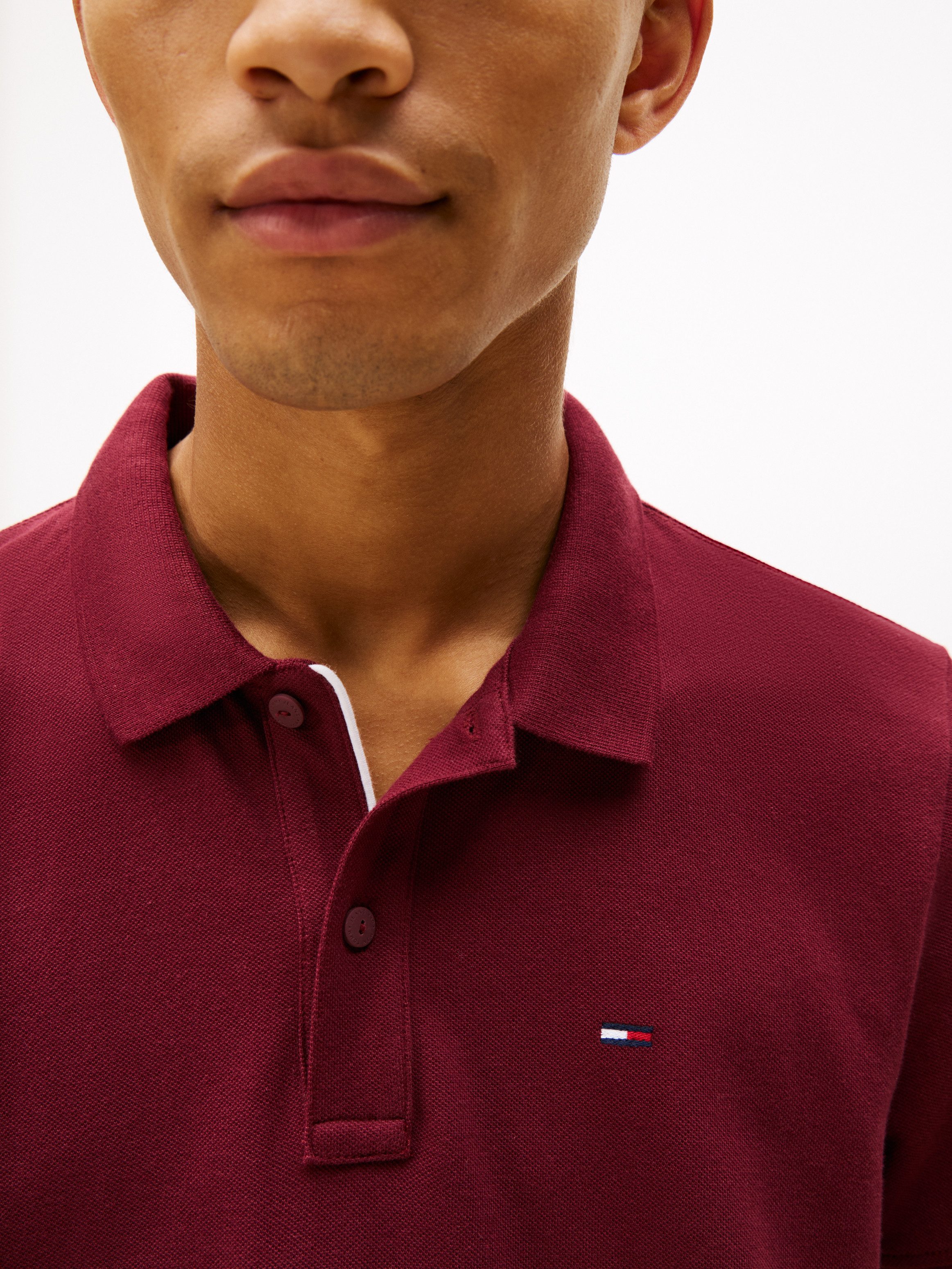 TOMMY JEANS Poloshirt TJM SLIM PLACKET POLO EXT