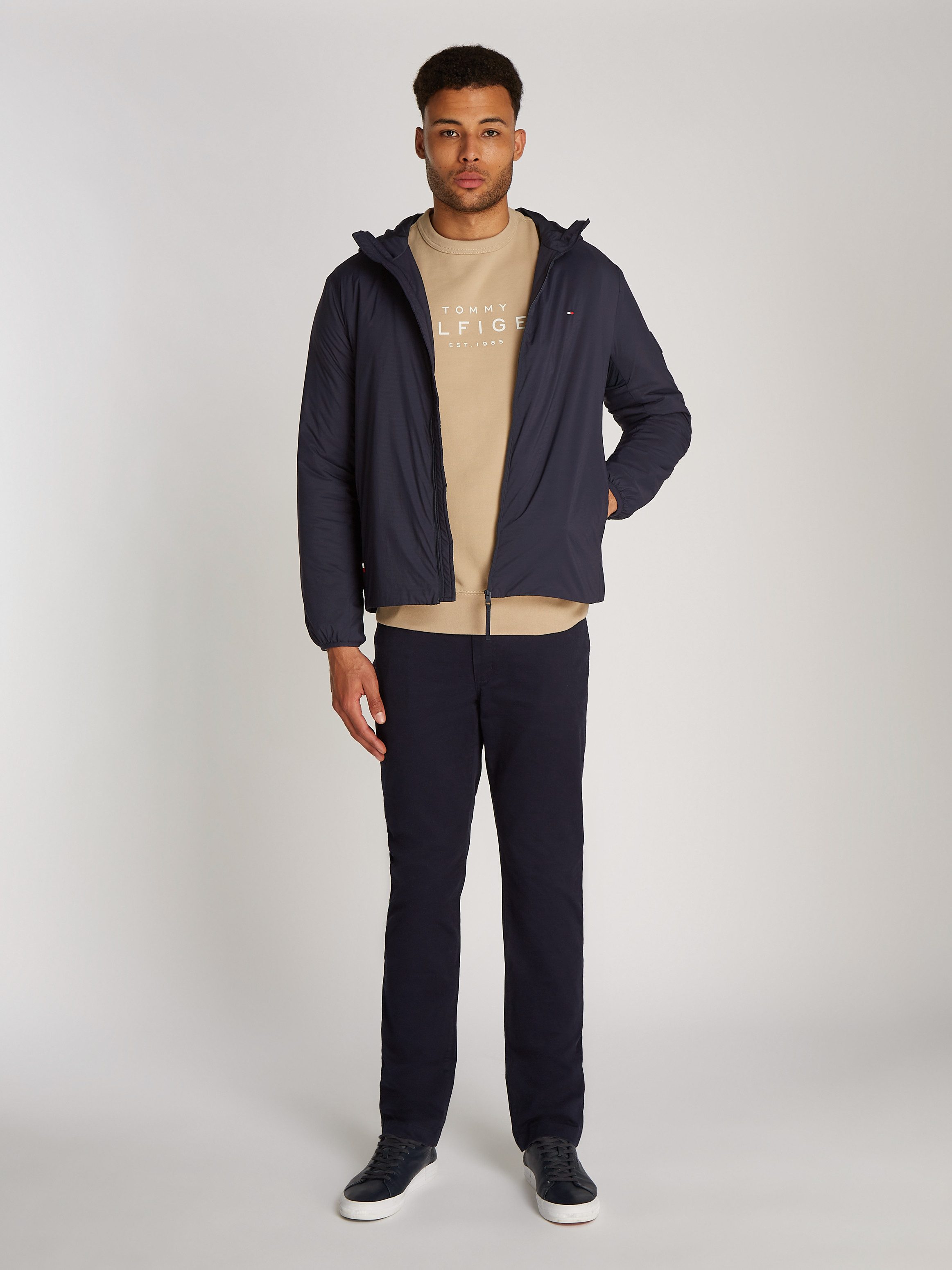Tommy Hilfiger Kort jack TECH PACKABLE HOODED JACKET
