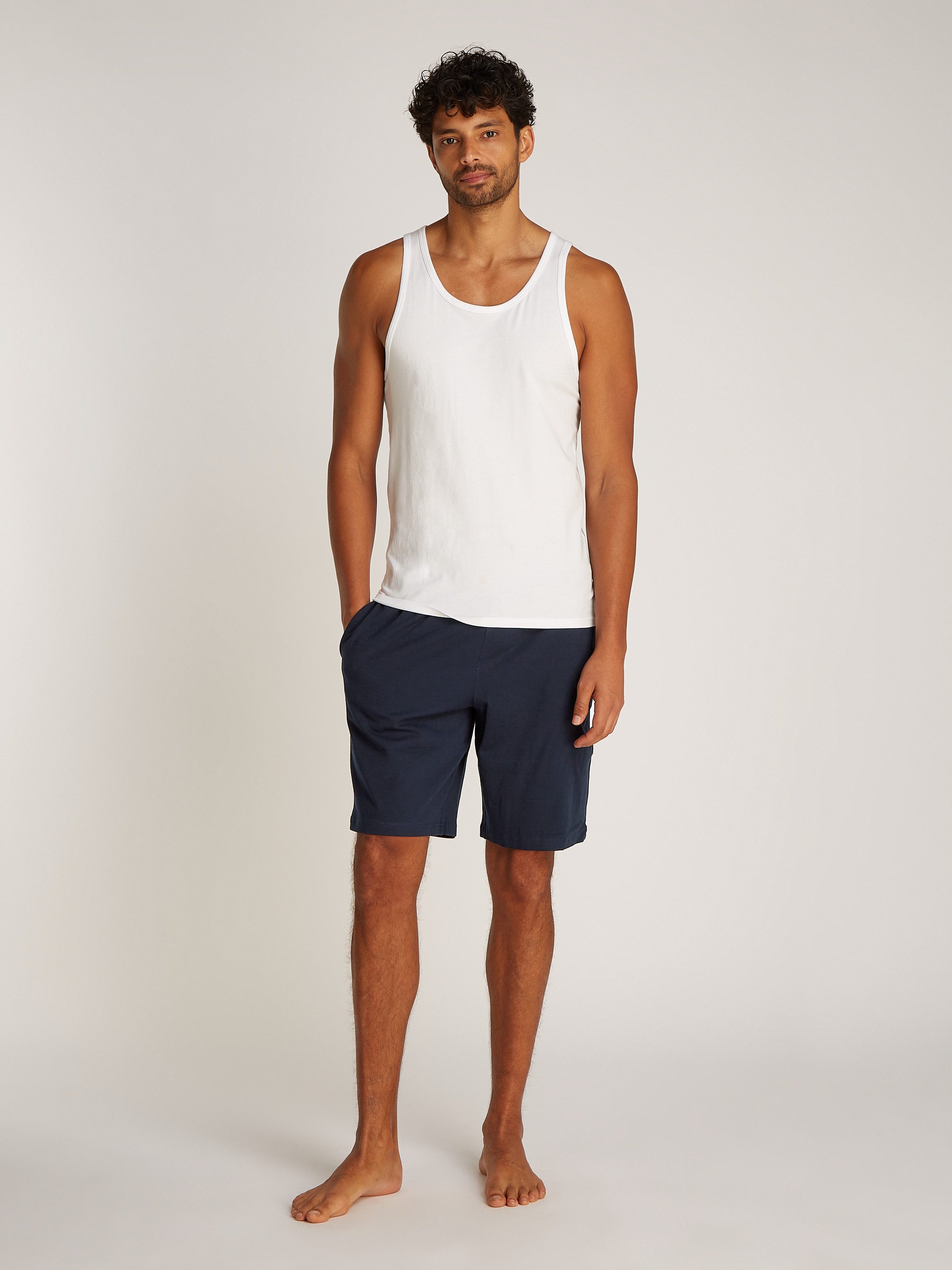 Tommy Hilfiger Underwear Pyjama CN SS SHORT JERSEY SET (set, 2-delig, 2 stuks)