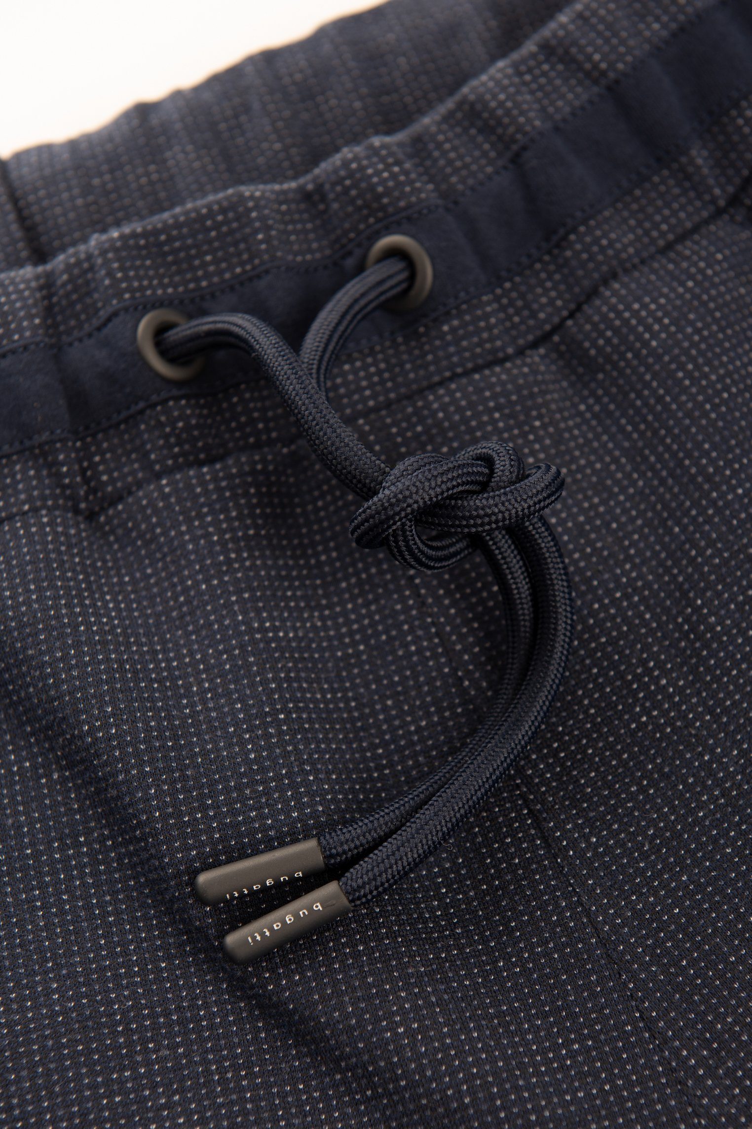 Bugatti Sweatbroek met een twee-kleurige structuur