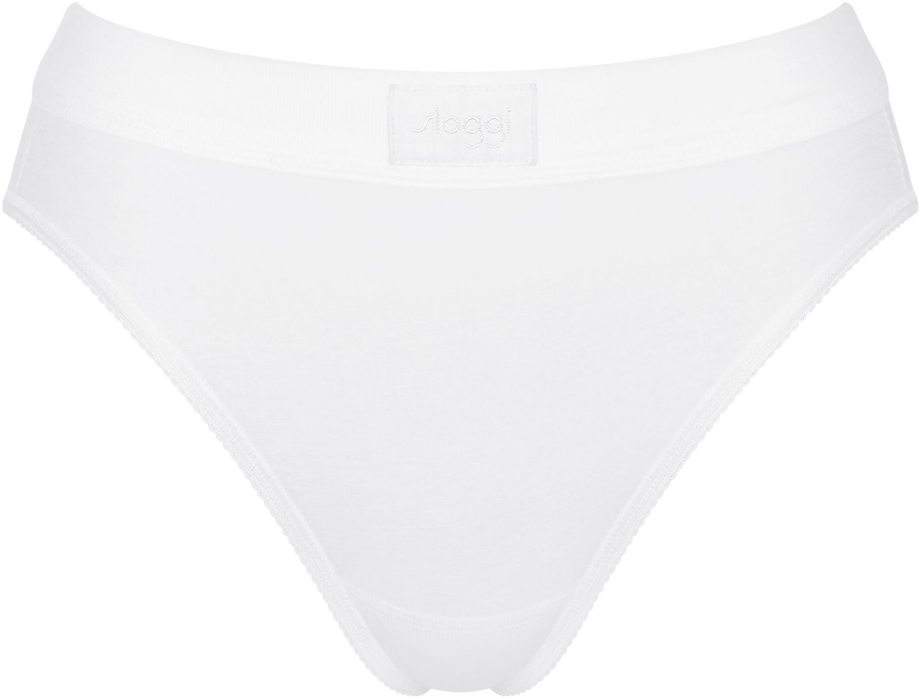 Sloggi Slip Double Comfort T Tai 2P met elastische taillebandafsluiting (2 stuks, Set van 2)
