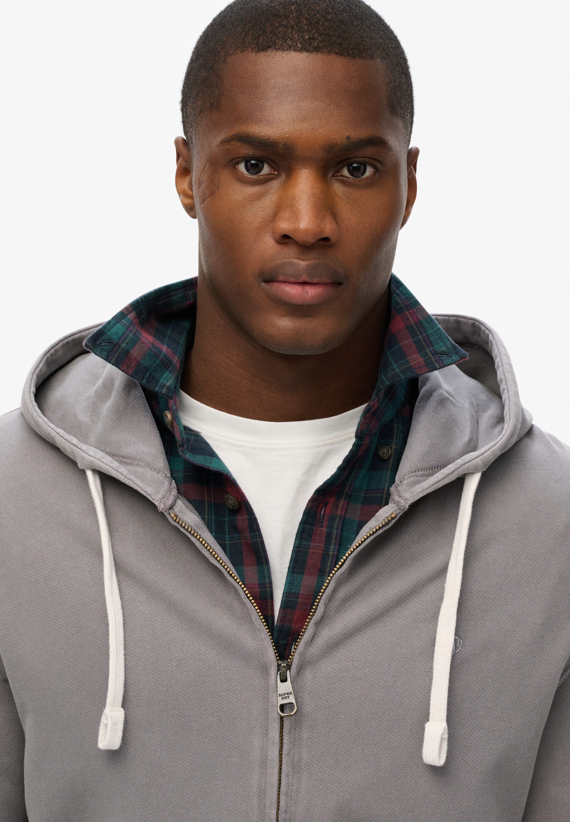 Superdry Capuchonsweatvest CLASSIC ESSENTIAL ZIPHOOD