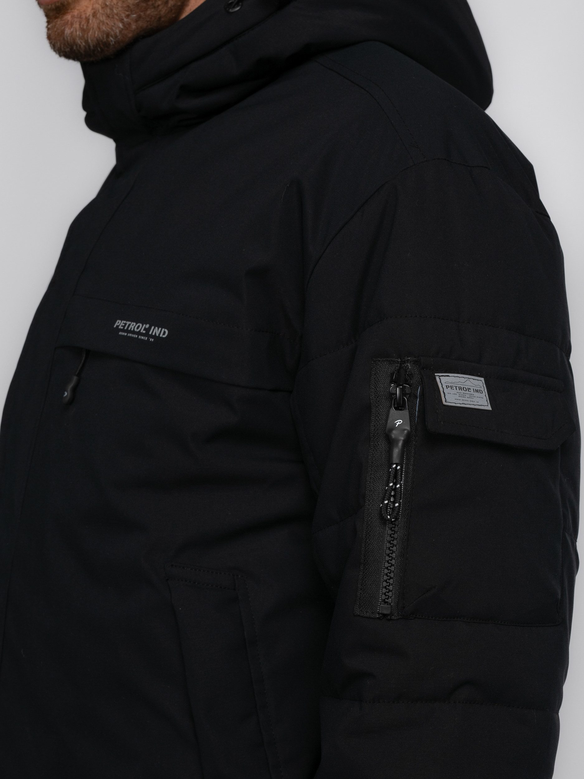Petrol Industries Parka met verstelbare capuchon