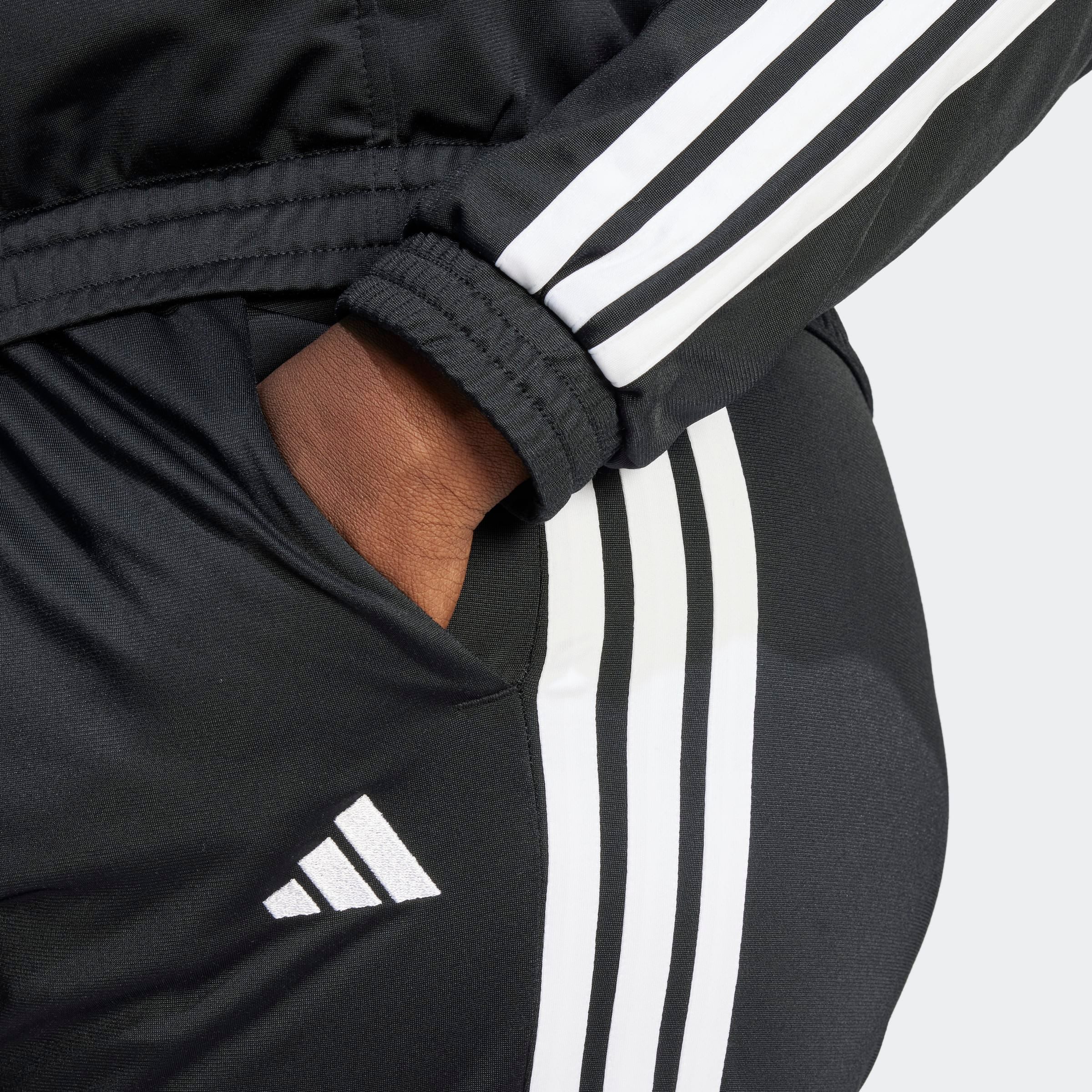 adidas Sportswear Sportbroek W 3S TP TRIC drie-strepen trainingsbroek van tricotstof, trackpants (1-delig)