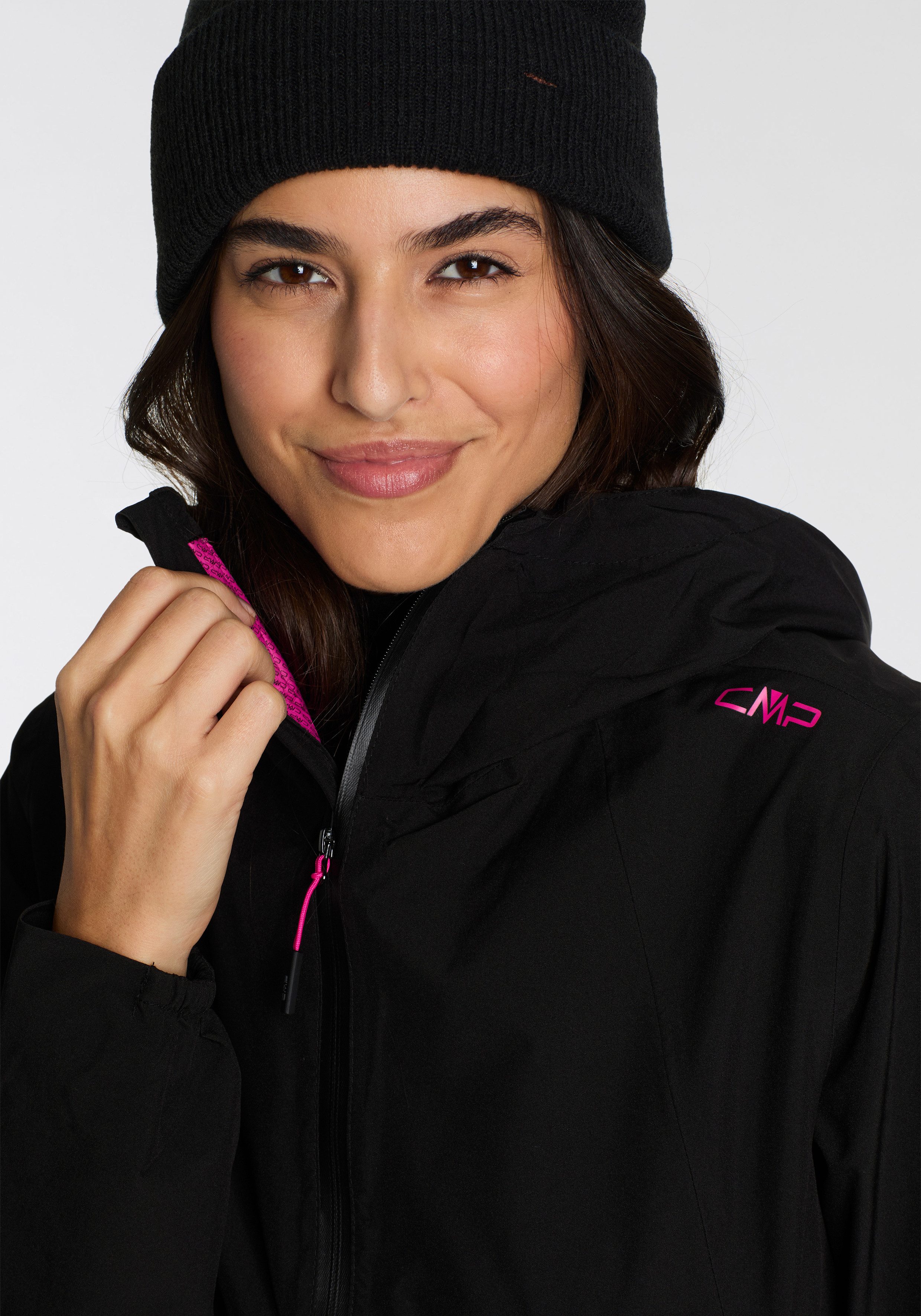 CMP Softshell-jack WOMAN JACKET FIX HOOD