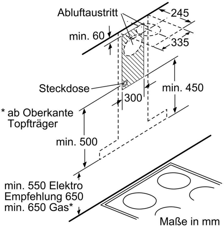 SIEMENS Wandkap LC97BCP50