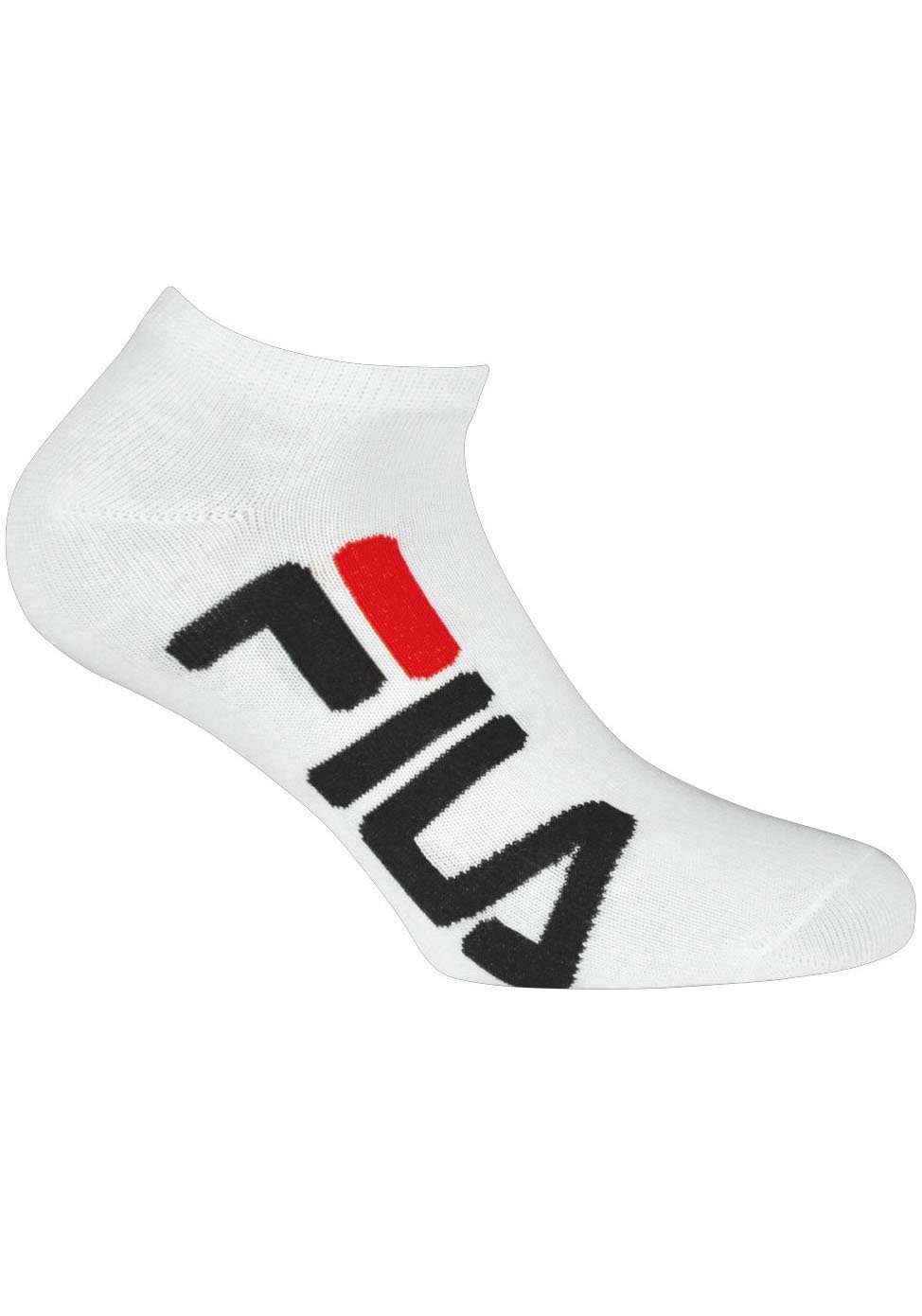 Fila Sneakersokken UNISEX INVISIBLE SOCKS Groot merkteken aan de zijkant (set, 6 paar)